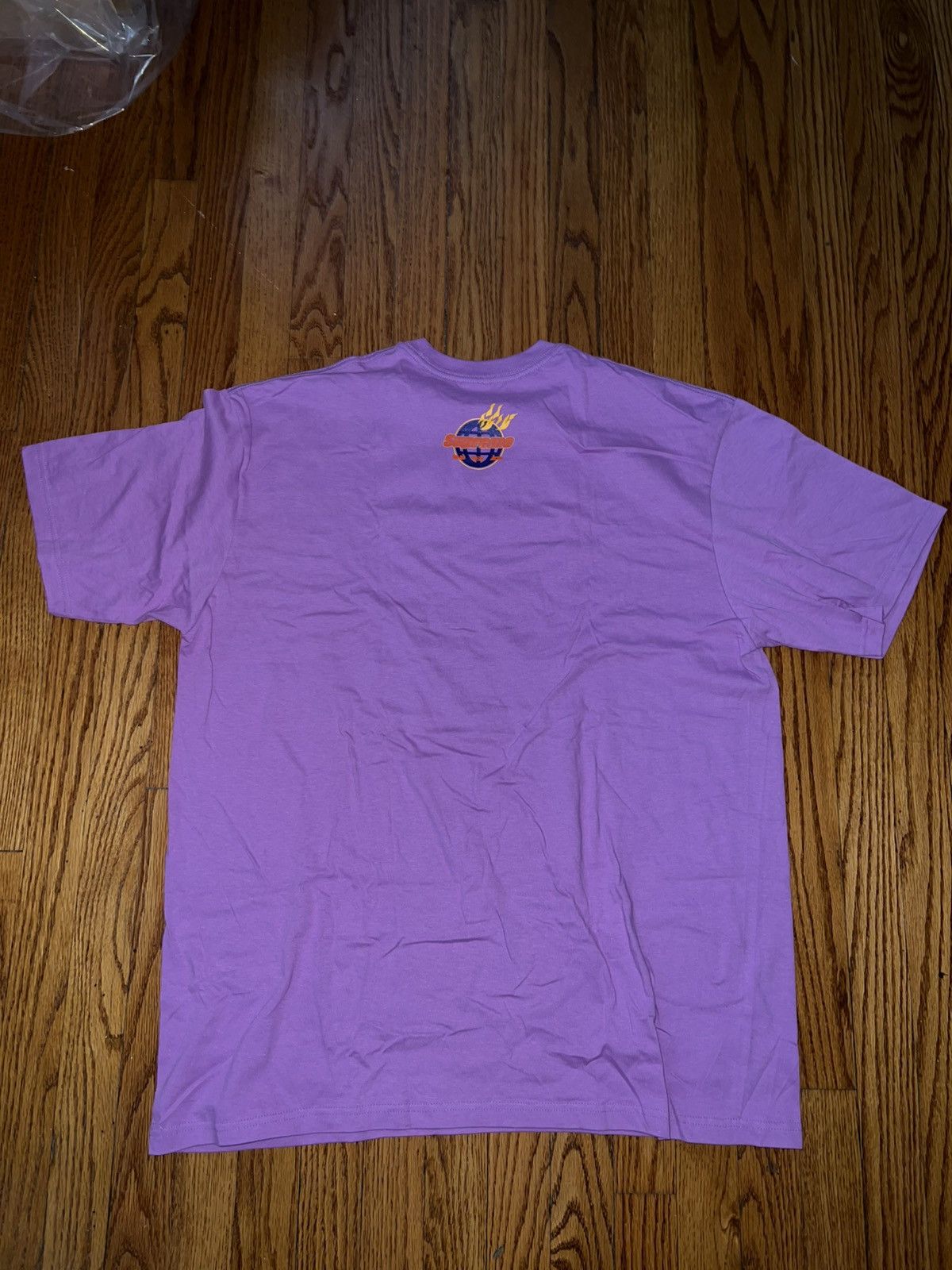 Supreme Men’s Supreme Fire Tee Size Extra Large Light Purple Size US XL / EU 56 / 4 - 2 Thumbnail