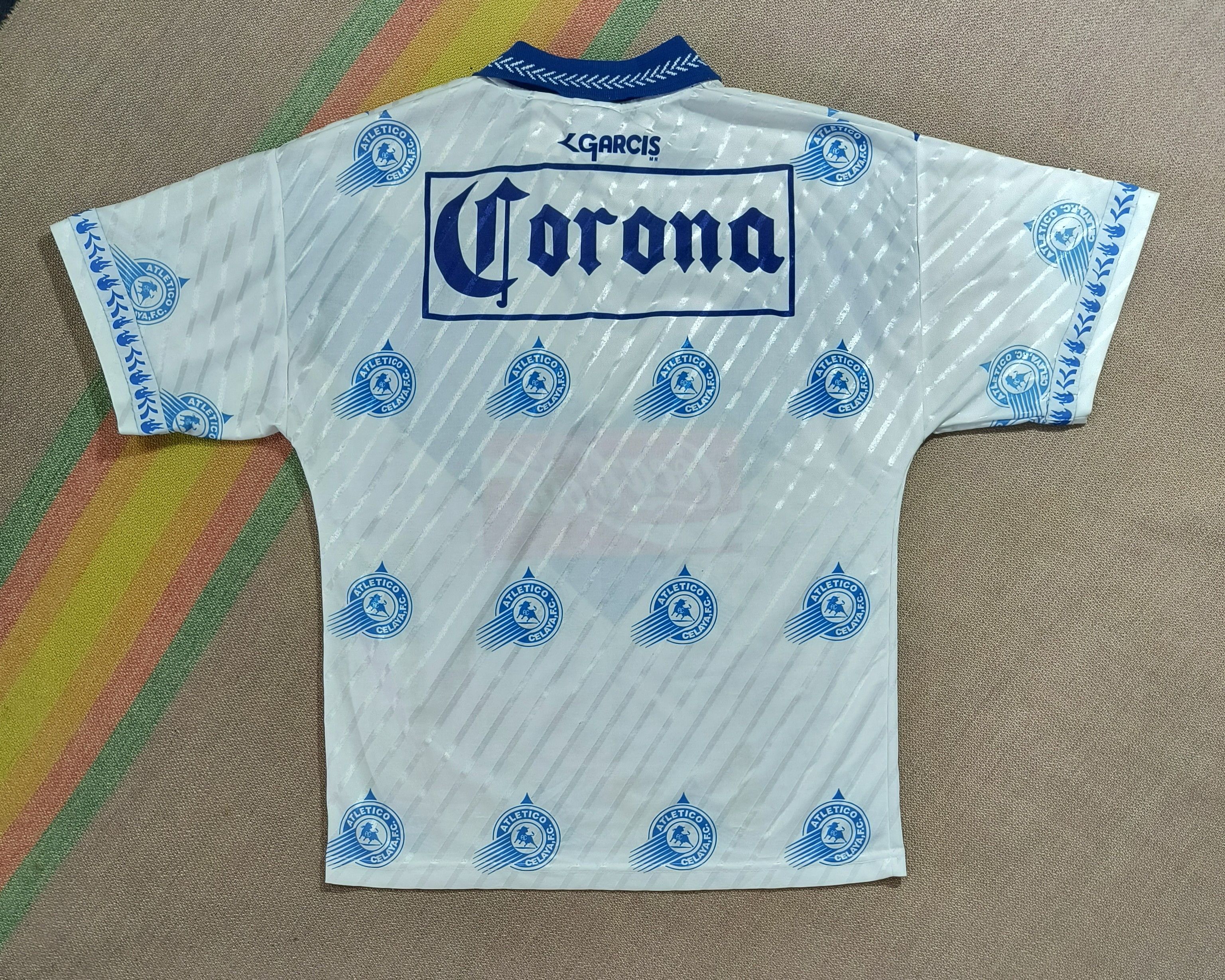 Vintage Vintage Garcis Atletico Celaya F.C. 1996 - 1997 home jersey Size US M / EU 48-50 / 2 - 7 Thumbnail