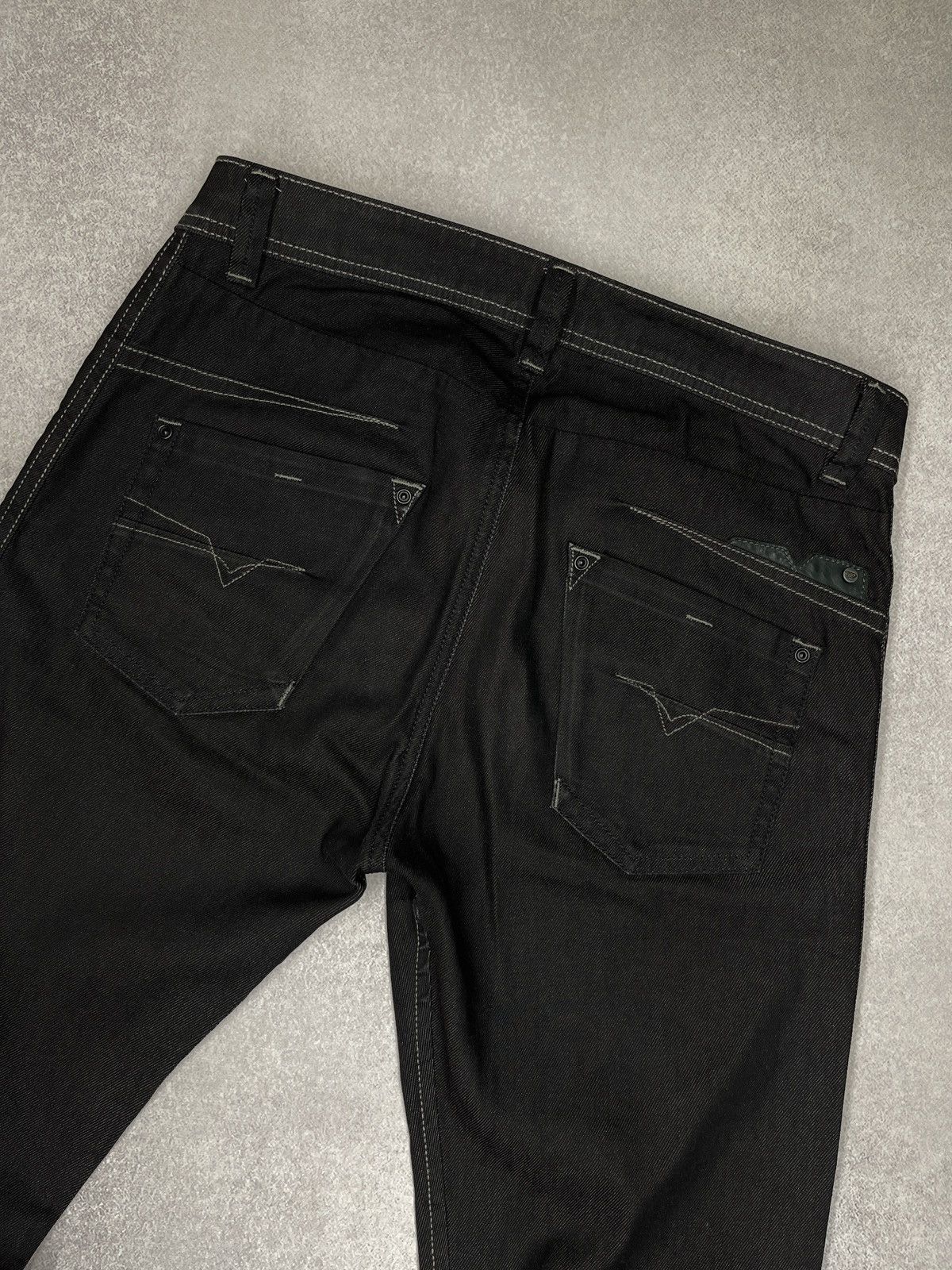 Diesel Mens Diesel Darron Denim Jeans Black Y2K 30x34 Size US 30 / EU 46 - 3 Thumbnail