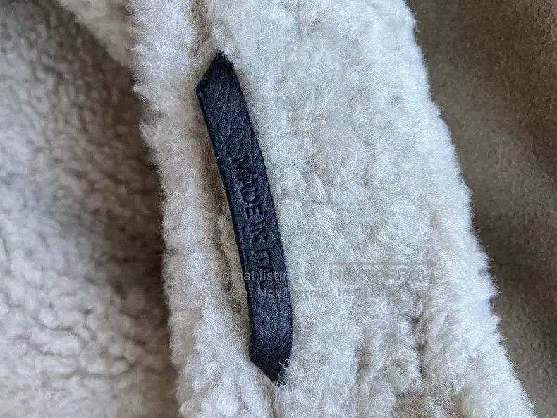 Loro Piana Loro Piana Wool Fur Coat, Faux Suede Grey Size S / US 4 / IT 40 - 6 Thumbnail