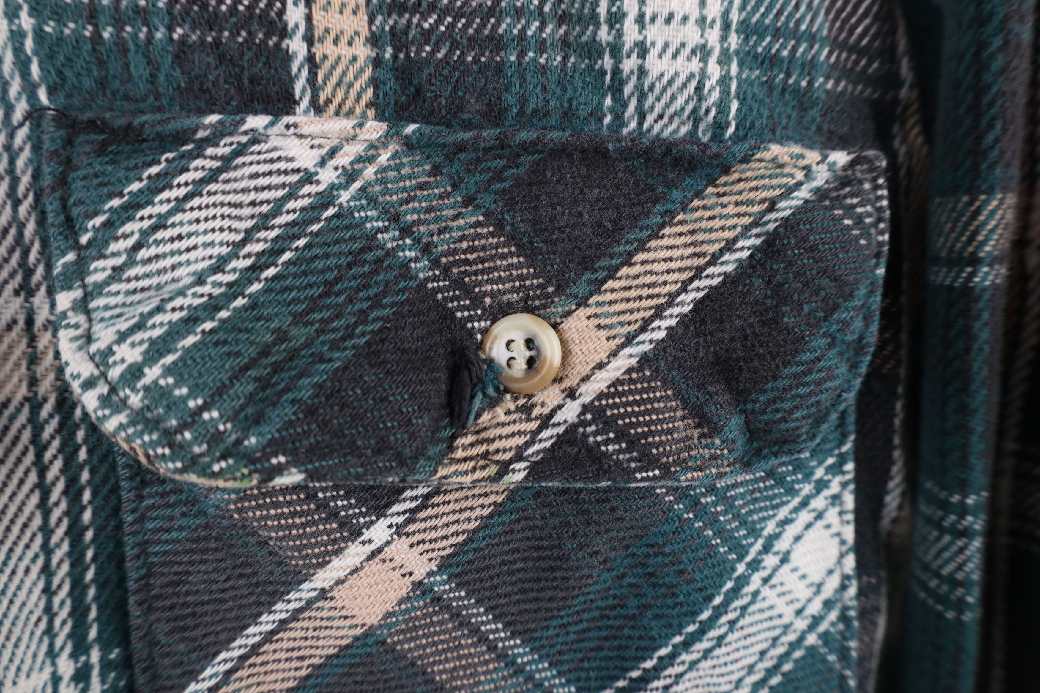 FiveBrother × Vintage Vintage 90s Five Brother Heavyweight Button Shirt USA Size US M / EU 48-50 / 2 - 5 Thumbnail
