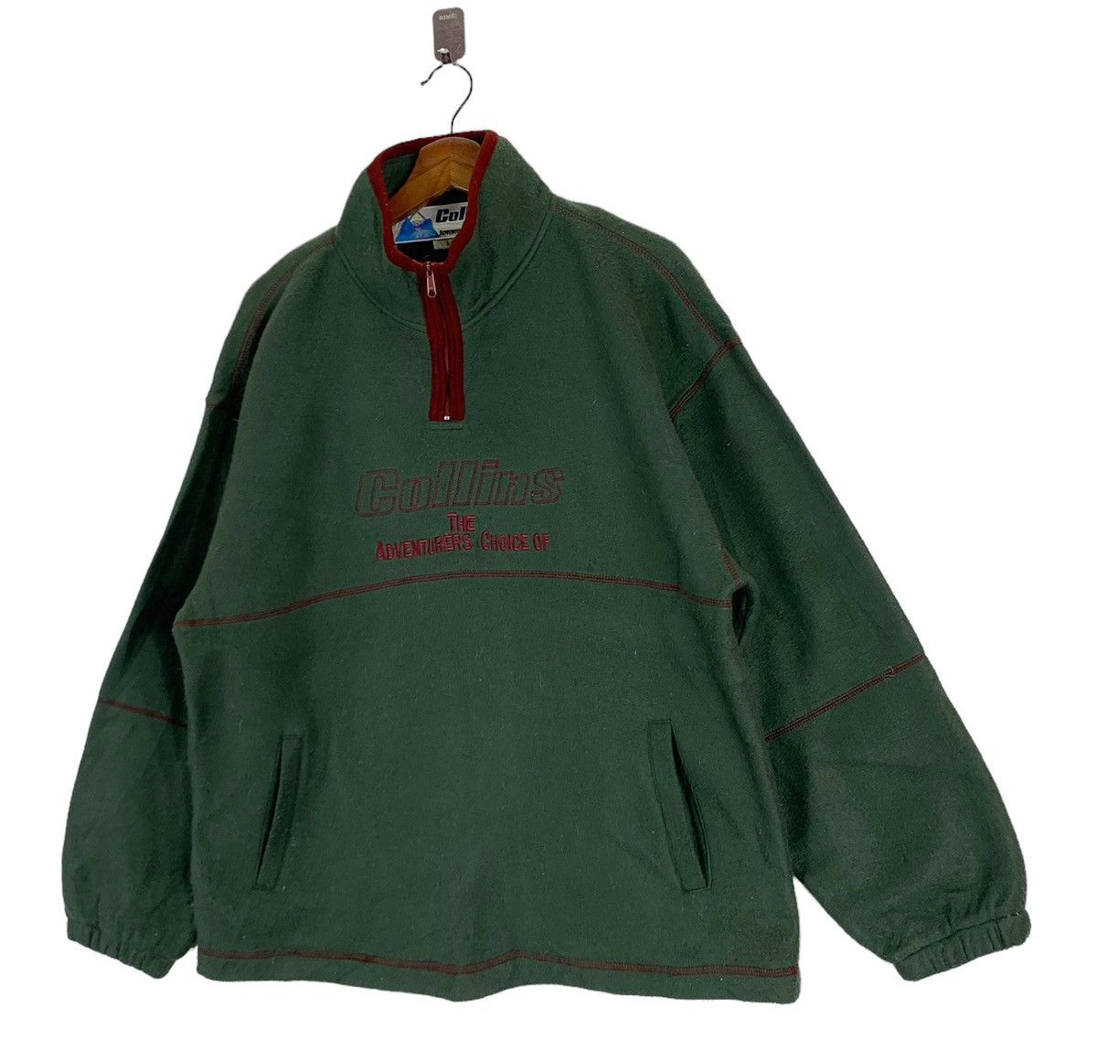 Vintage Vintage Collins The Adventures Fleece Outdoor Jacket Size US L / EU 52-54 / 3 - 2 Thumbnail