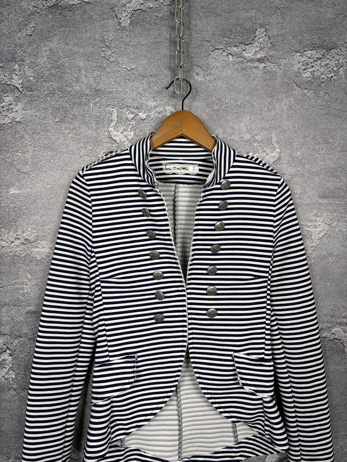 Hysteric Glamour Vintage Military Napoleon Y2K Gothic Blazer Balmain Style Size S / US 4 / IT 40 - 2 Thumbnail
