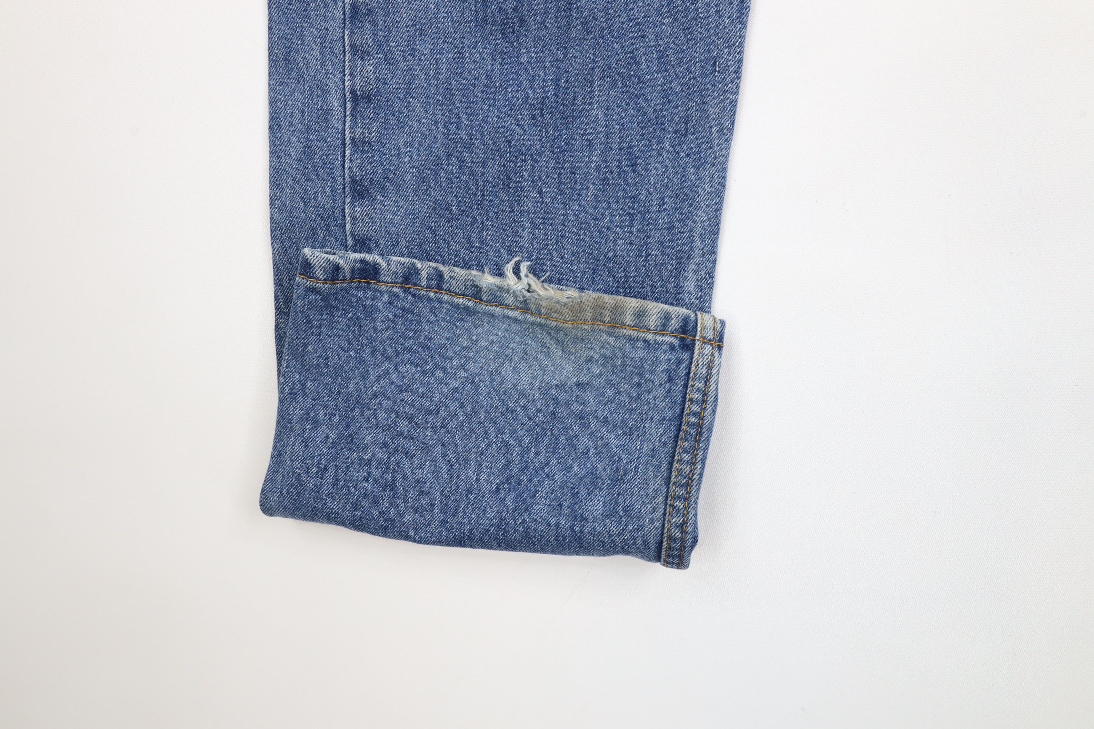Levi's × Vintage Vintage Y2K Levis 505 Regular Fit Denim Jeans Blue Cotton Size US 33 - 6 Thumbnail