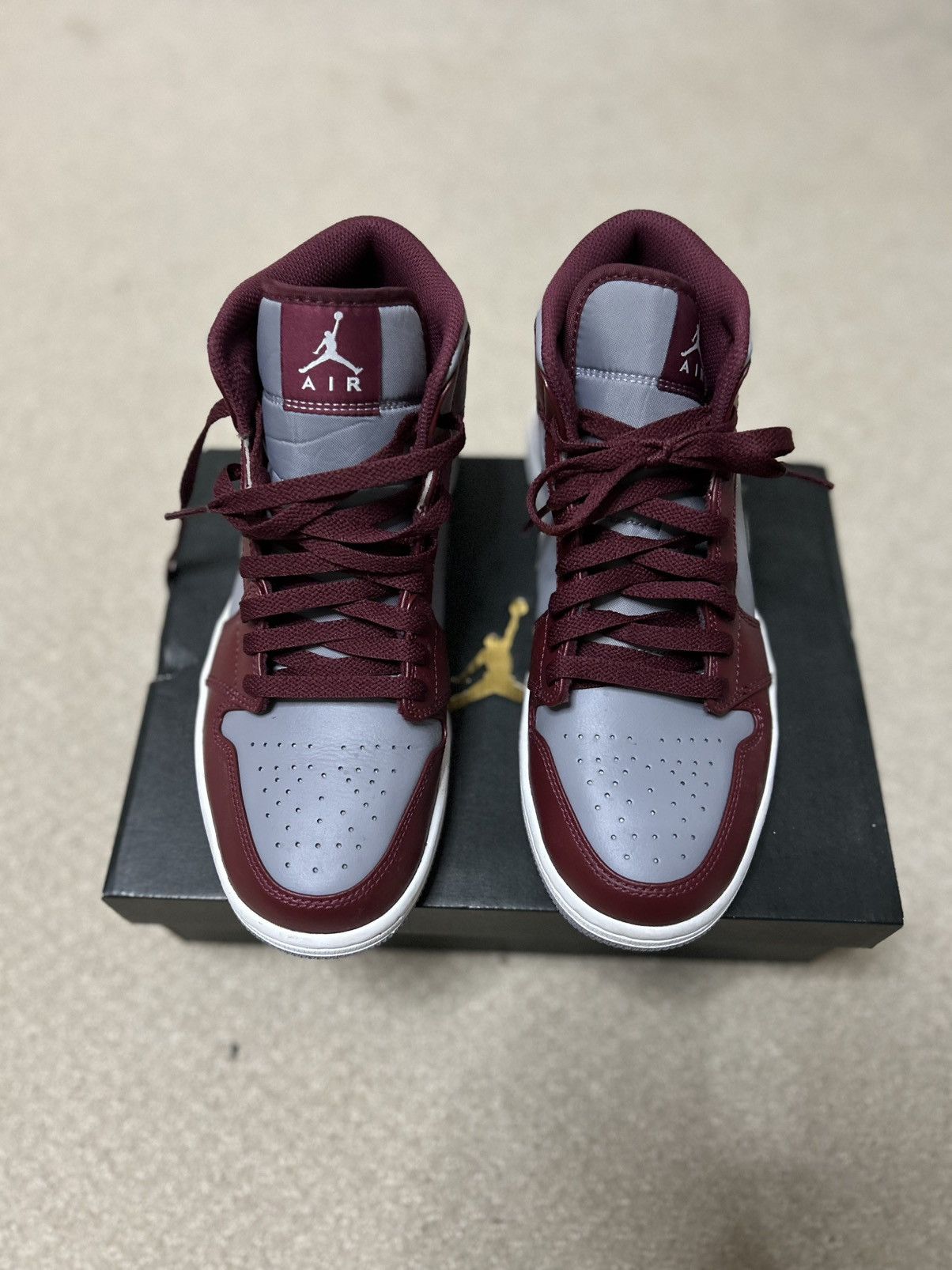 Jordan Brand Jordan 1 mid cherrywood Size US 8.5 / EU 41-42 - 4 Thumbnail