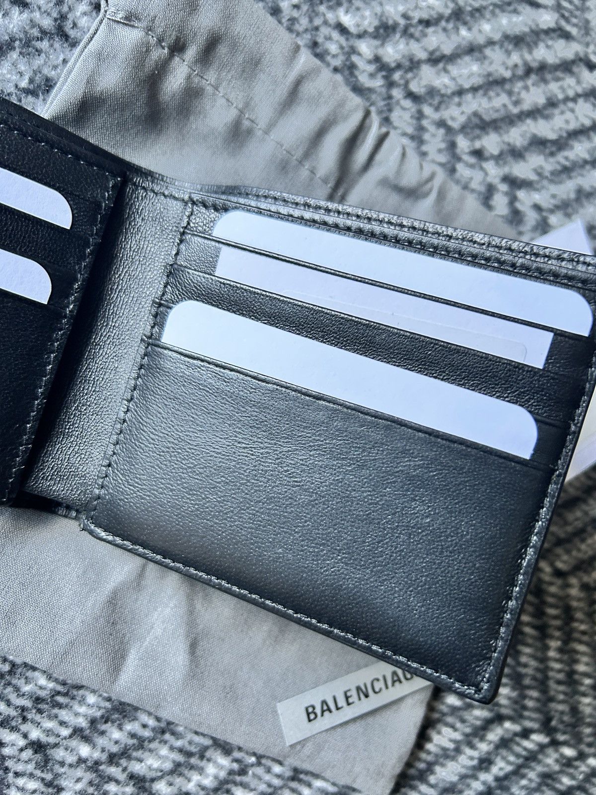 Balenciaga Balenciaga Le Cagole Square Folded Wallet Size ONE SIZE - 5 Thumbnail