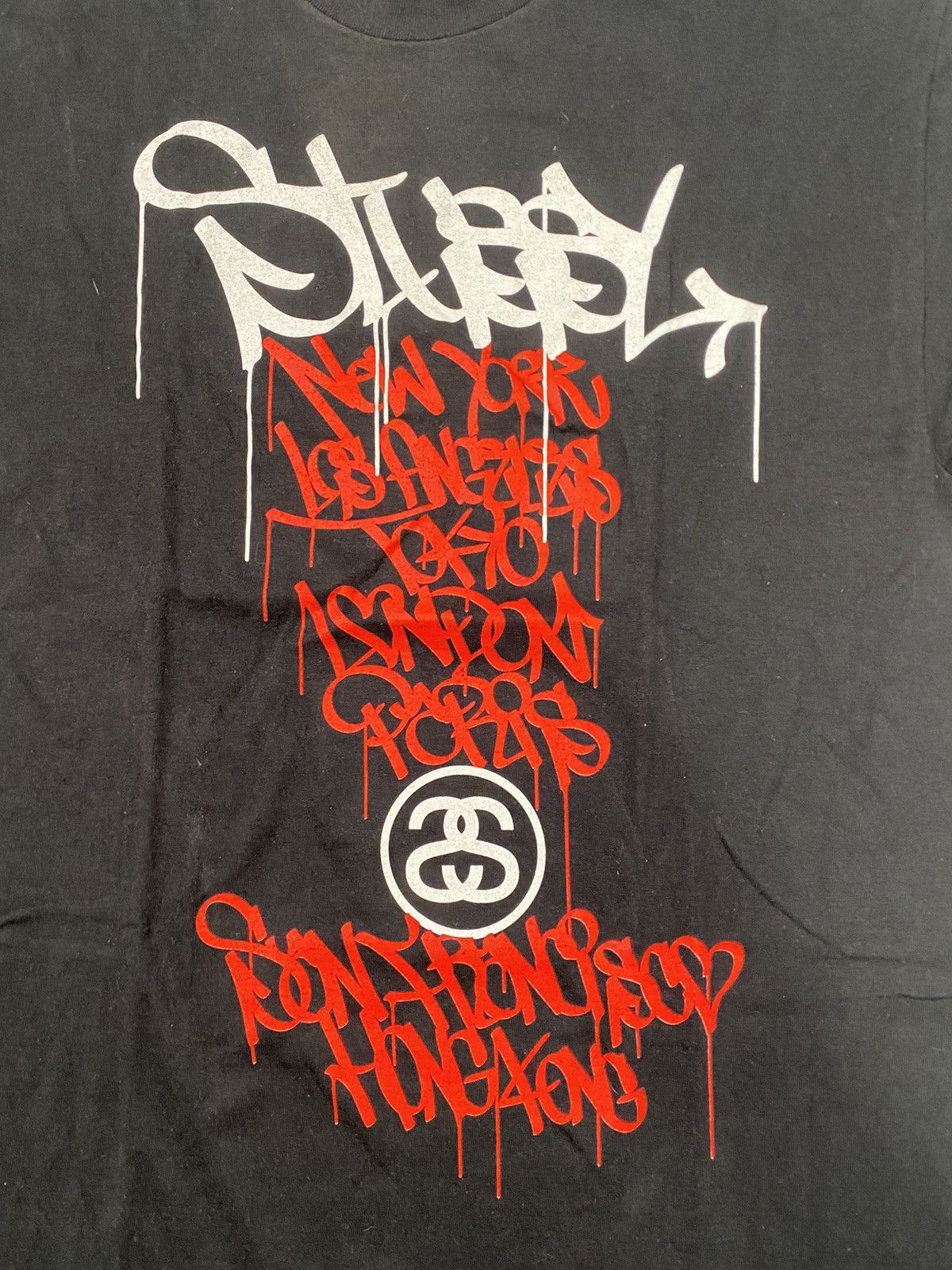 Stussy T-SHIRT Stussy International size M black used Size US M / EU 48-50 / 2 - 2 Thumbnail
