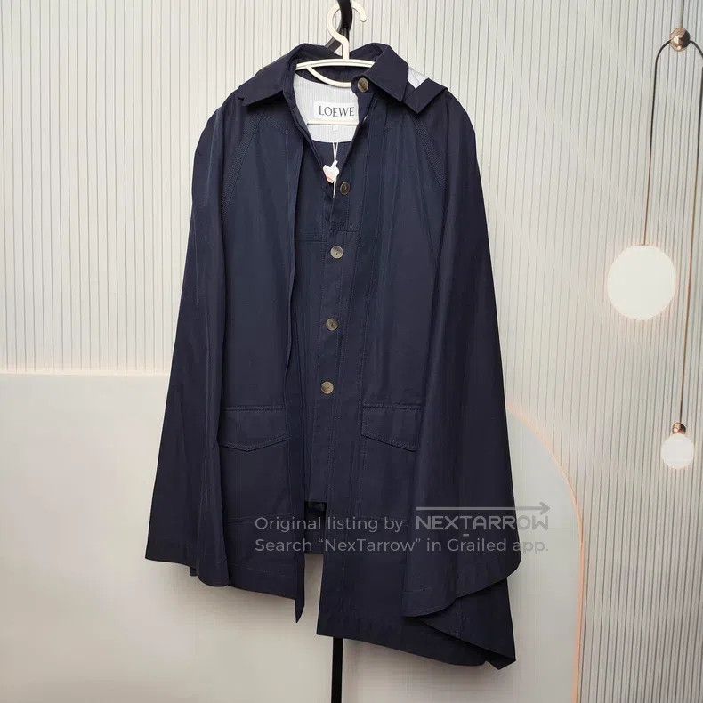 Loewe Loewe Navy Blue Jacket Size XXS / US 00 / IT 34 - 1 Thumbnail