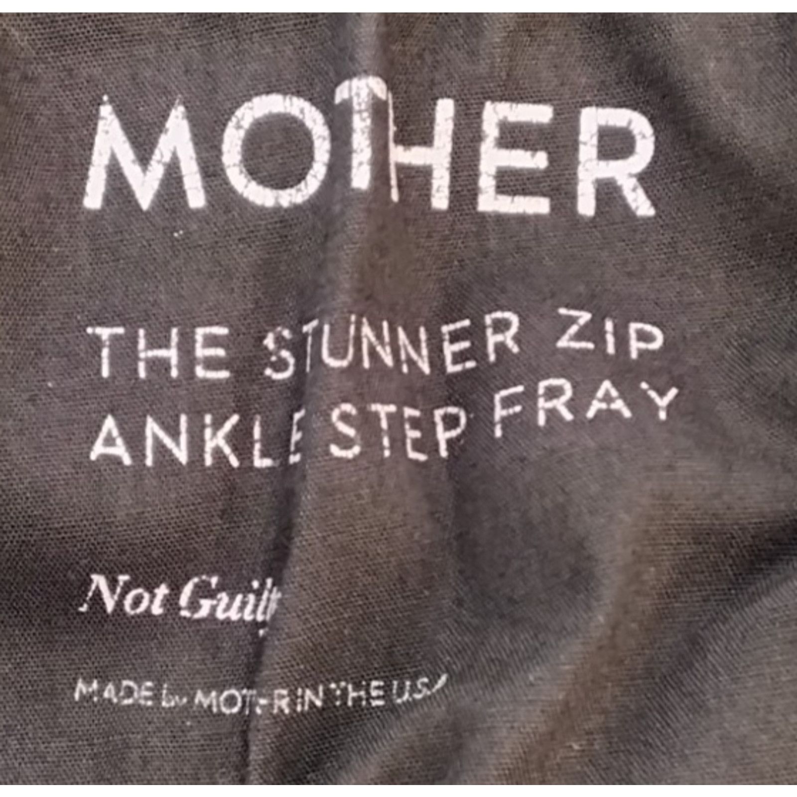 MOTHER Mother The Stunner Ankle Step Fray Jeans Women's 28 Black Size 28" / US 6 / IT 42 - 11 Thumbnail