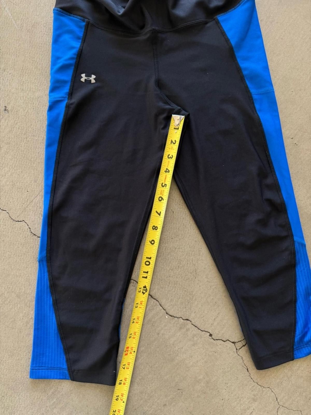 Under Armour Under Armour / Fly By HeatGear Running Capri Leggings Size 32" / US 10 / IT 46 - 5 Thumbnail