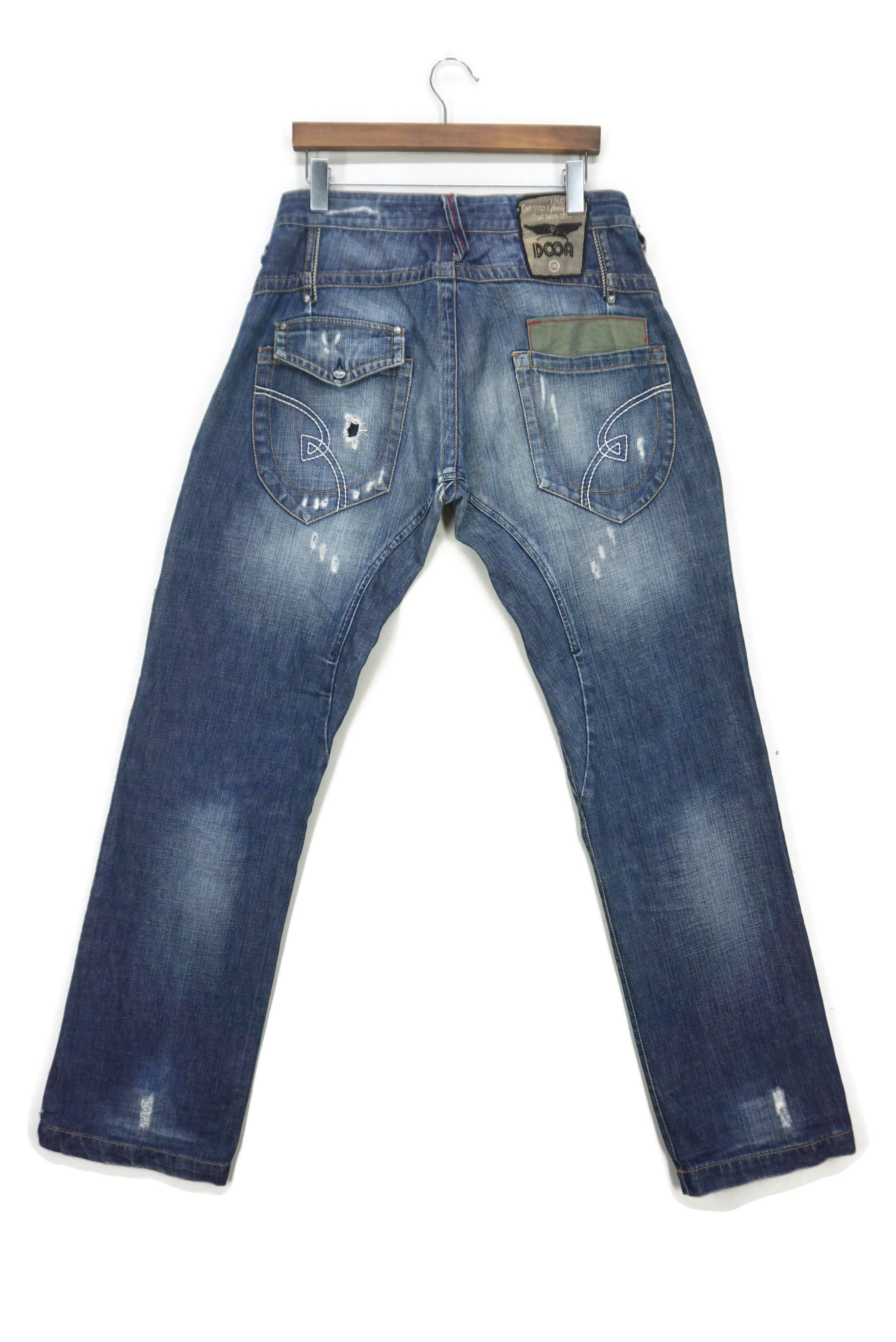 Designer DOOA Jeans Size W36xL35.5 Low-Rise Denim Made in Italy Size US 36 / EU 52 - 2 Thumbnail