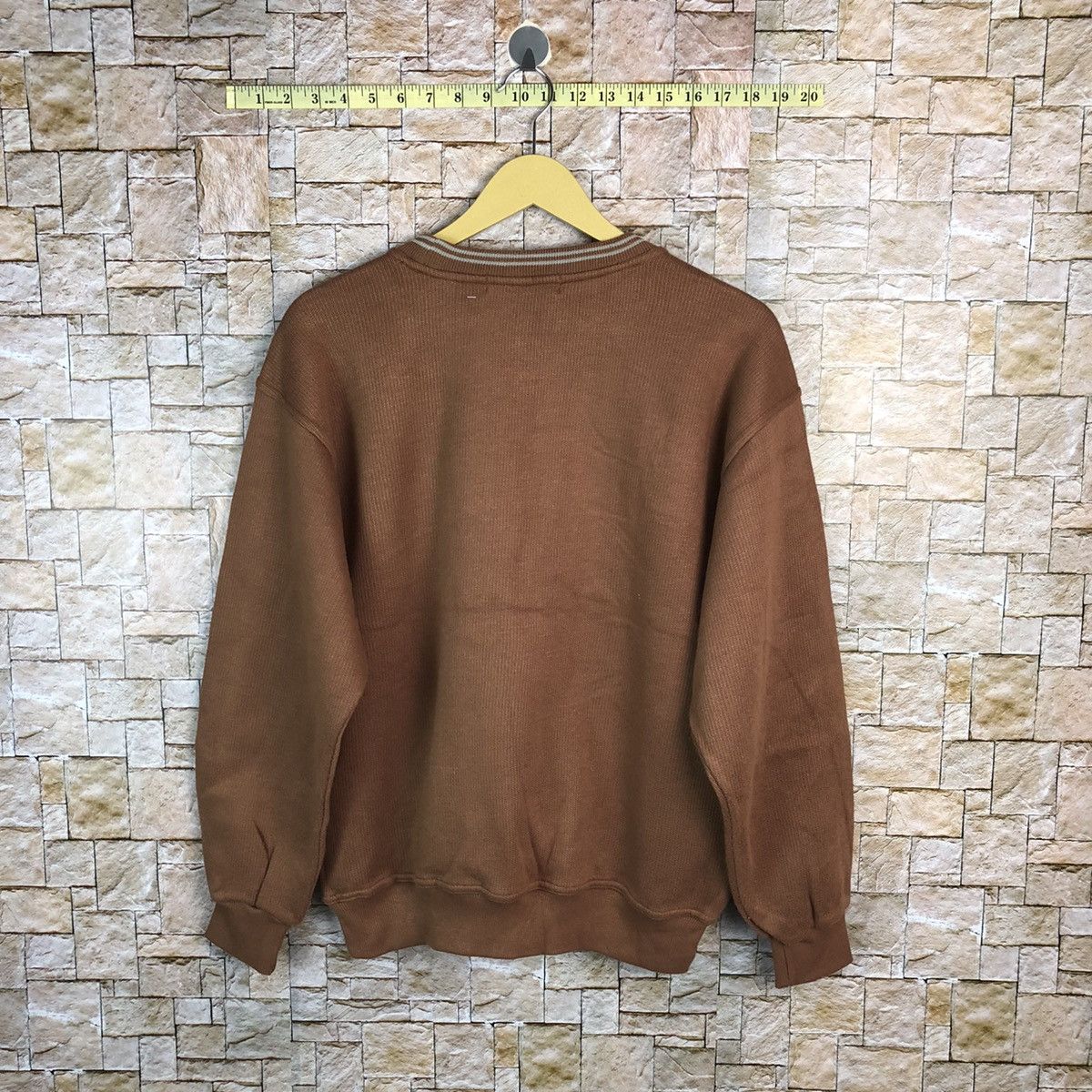 Japanese Brand × Vintage Giorgio Ferrari Brown Sweatshirt #A419 Size US M / EU 48-50 / 2 - 13 Thumbnail