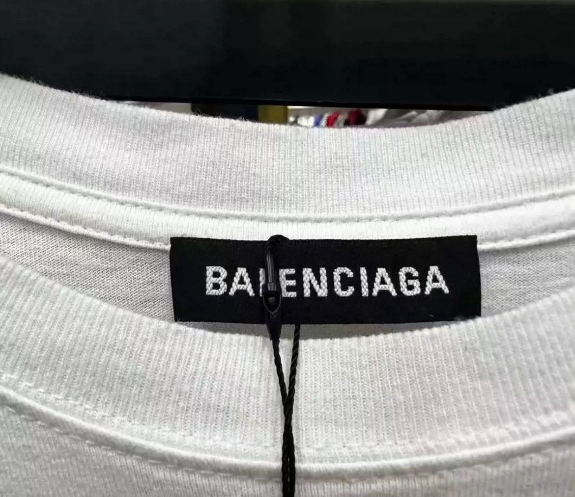 Other Balenciaga White Lock Short Sleeve - - DMC Size US M / EU 48-50 / 2 - 5 Thumbnail