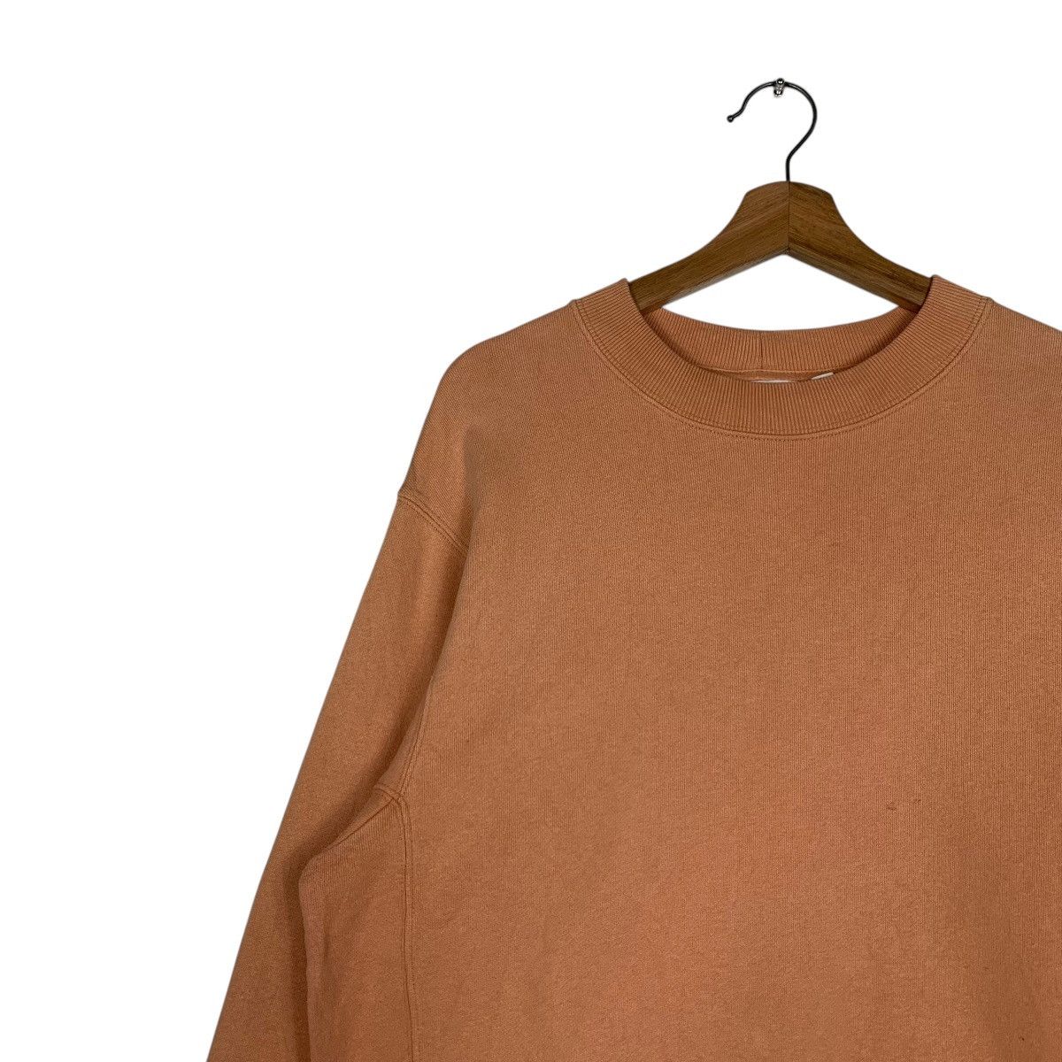 Uniqlo UNIQLO U Lemaire Peach Plain Sweatshirt #1500-C67 Size US L / EU 52-54 / 3 - 3 Thumbnail