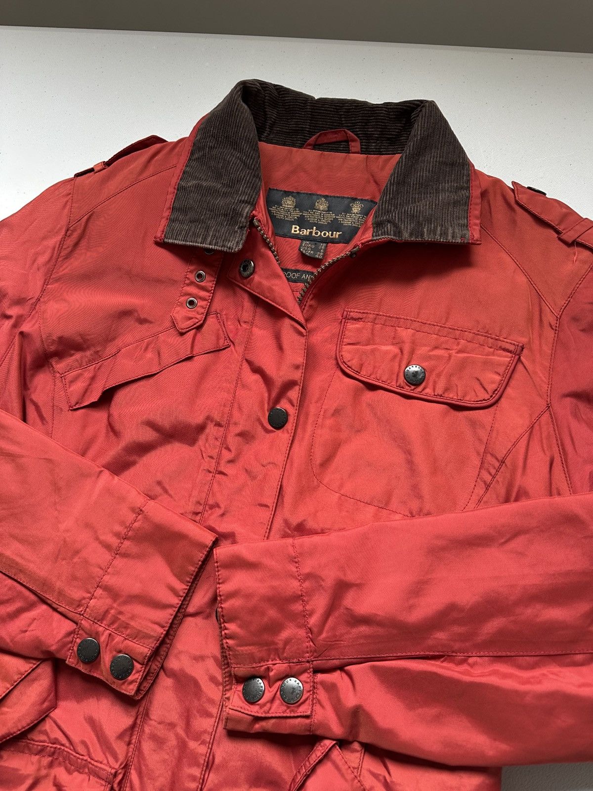 Barbour Barbour Metallic Amelia Belted Jacket Size M / US 6-8 / IT 42-44 - 7 Thumbnail