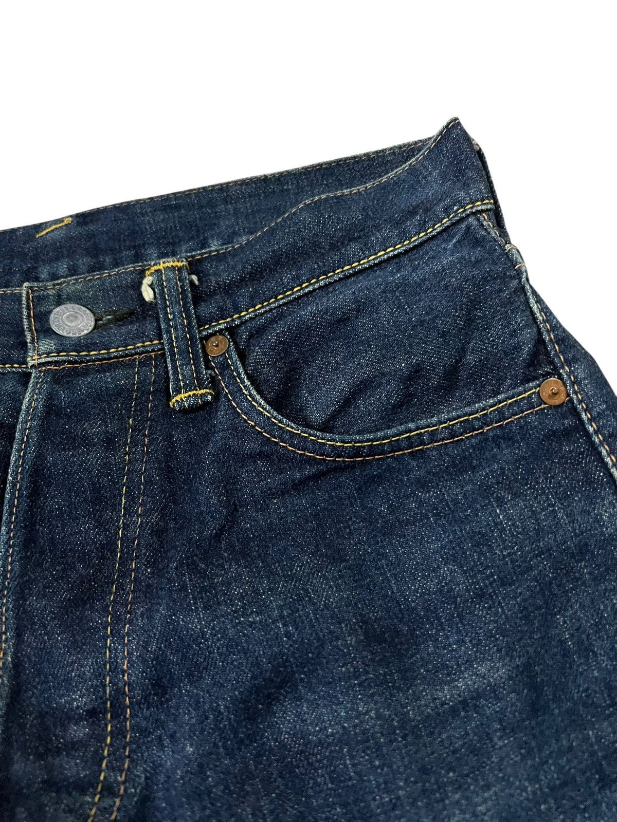 Evisu Vintage Evisu Seagull Lot 2000 No 2 Distress Selvedge Jean Size US 28 / EU 44 - 11 Thumbnail