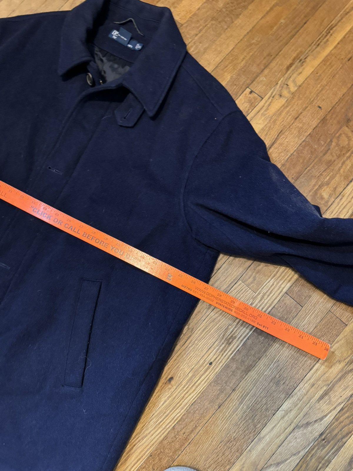 Polo Ralph Lauren × Vintage Vintage Ralph Lauren Wool Peacoat Size US XL / EU 56 / 4 - 7 Thumbnail