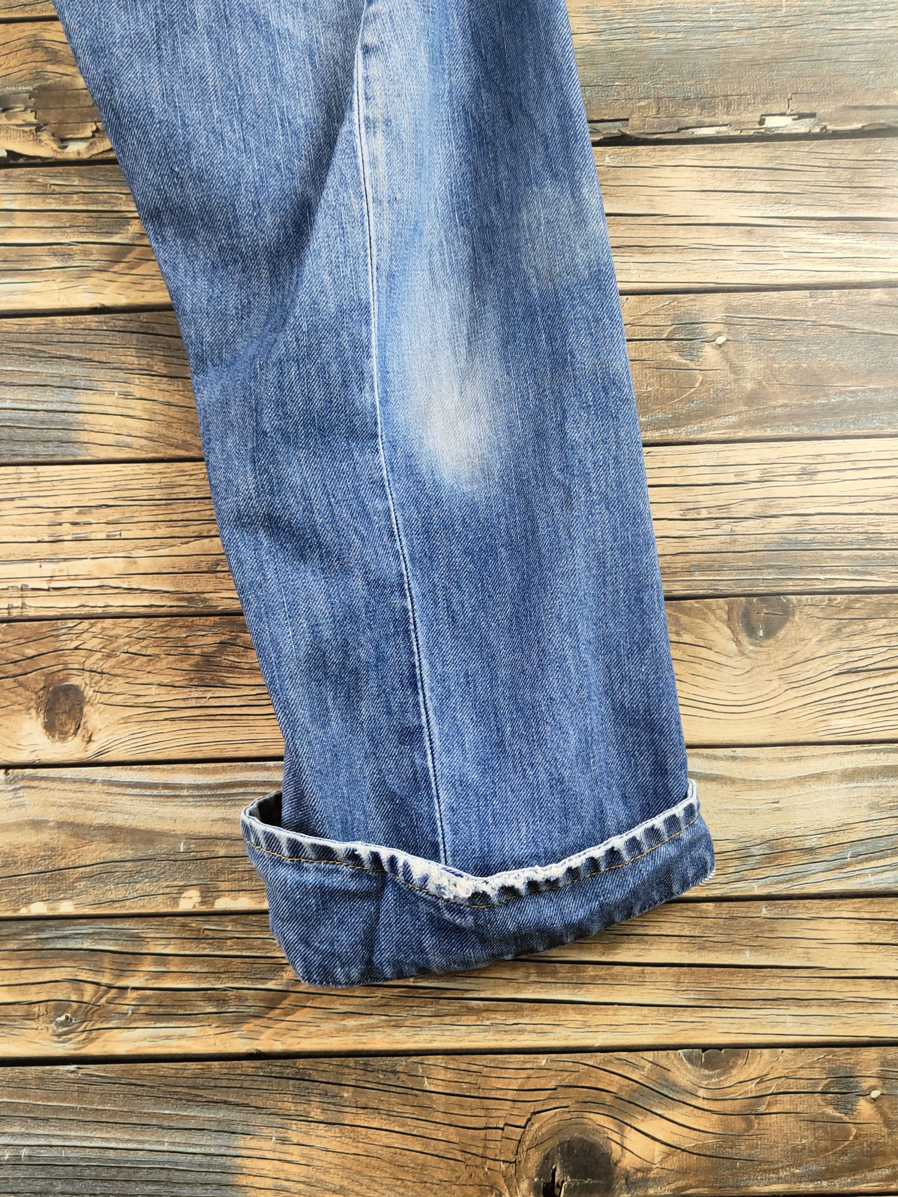Levi's D Engineered Levi's Blue Distressed Ripped Jeans #S2920 Size US 30 / EU 46 - 6 Thumbnail