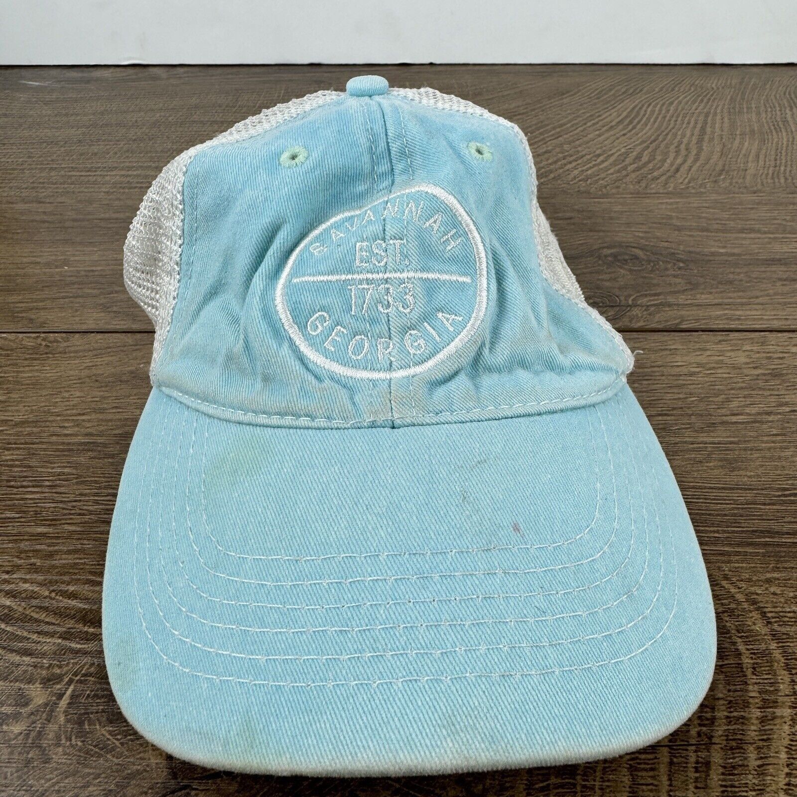 Other Savannah Georgia Hat Georgia Savannah Blue Hat Adjustable Ad Size ONE SIZE - 1 Thumbnail