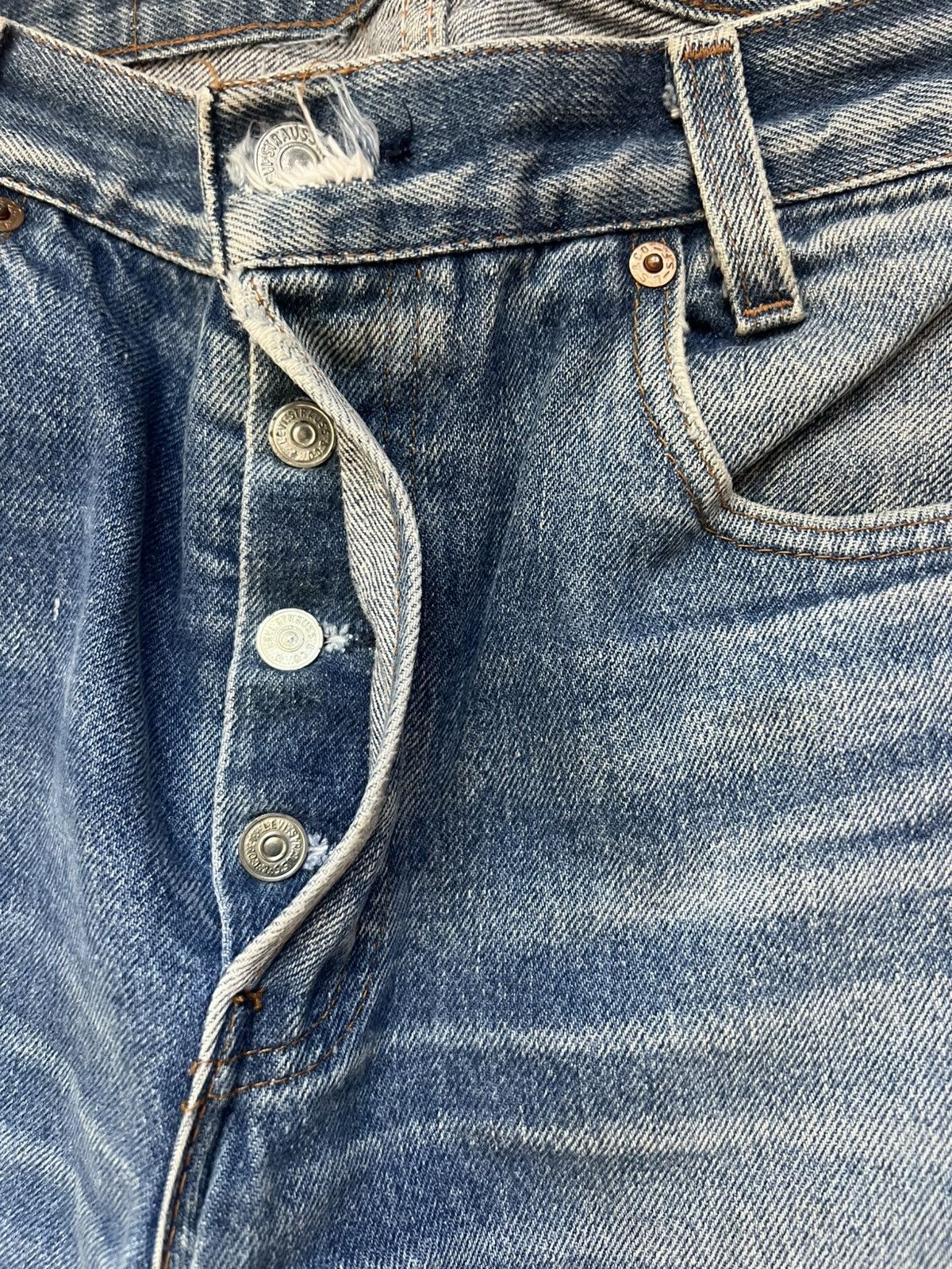 Levi's Levis 501 31x36 vintage denim jeans xx made in usa Size US 31 - 4 Thumbnail