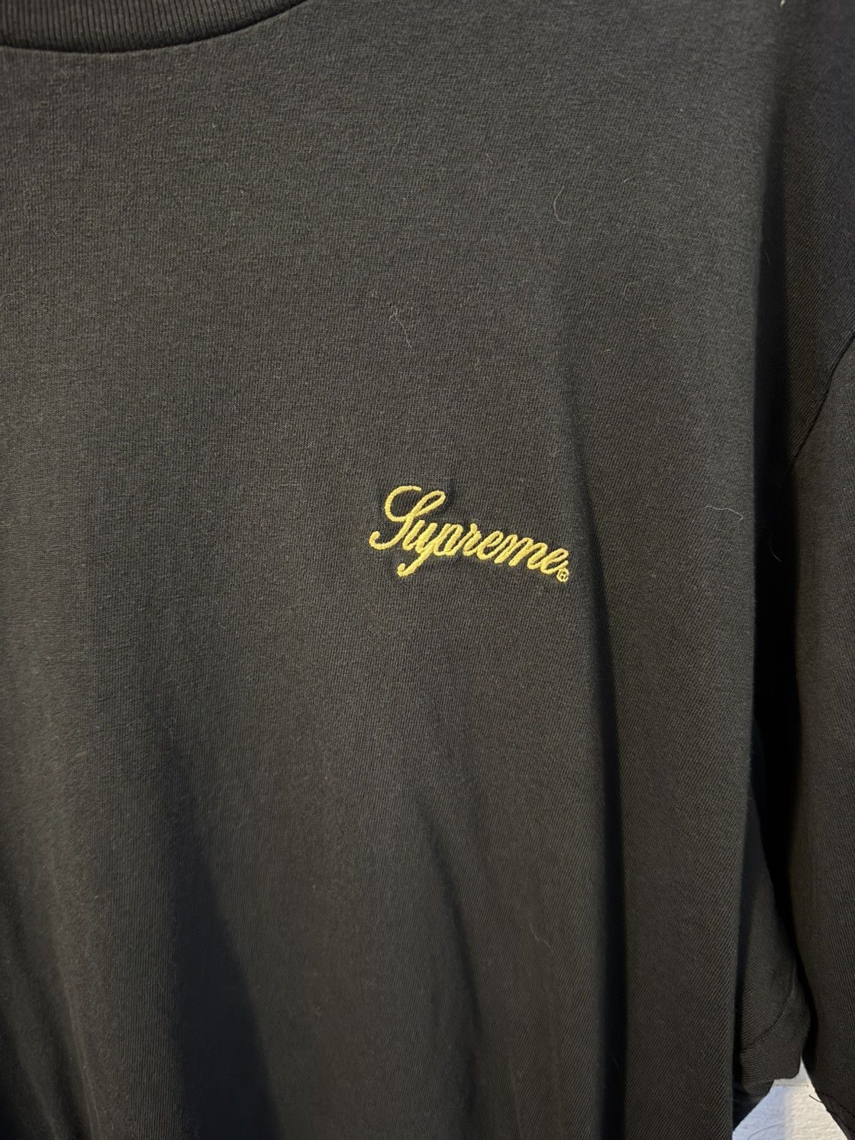 Supreme supreme washed script fw23 top Size US L / EU 52-54 / 3 - 2 Thumbnail
