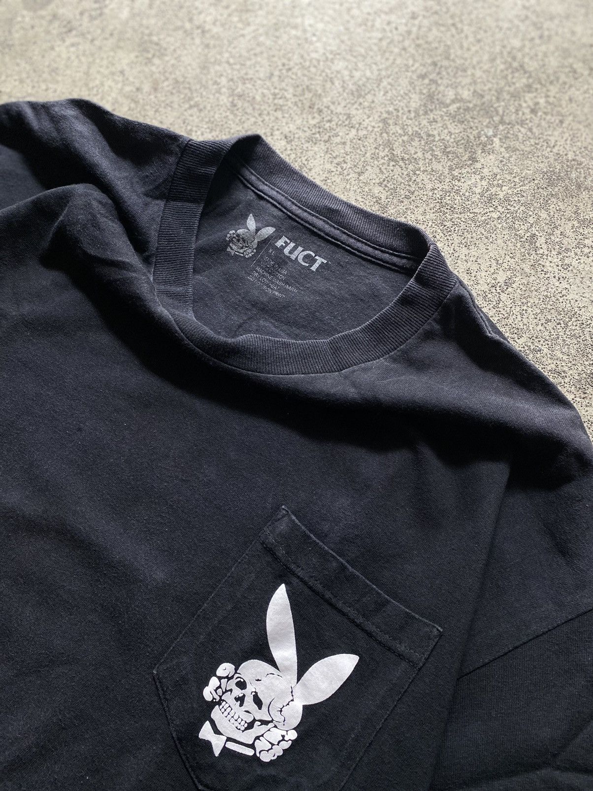 FUCT × Hook-Ups Vtg Tshirt Fuct Skateboarding Size US XL / EU 56 / 4 - 3 Thumbnail