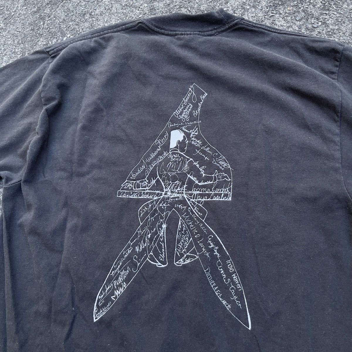Hanes × Vintage Vintage CAPA DUKE ELLINGTON JOSEPHINE BAKER Shirt Size US L / EU 52-54 / 3 - 4 Thumbnail