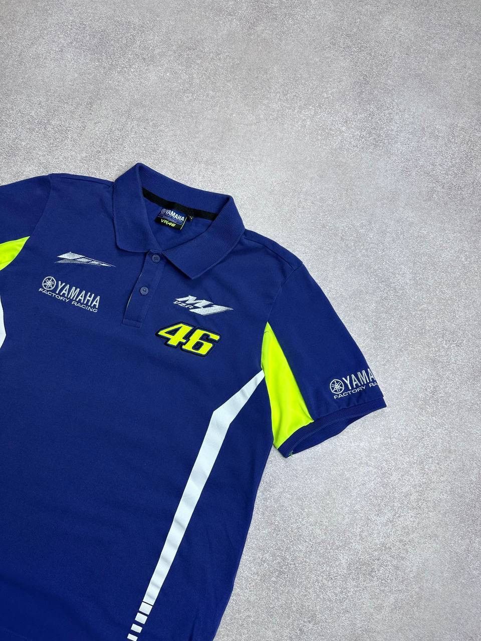 Vintage Vintage Yamaha VR46 Boxy Polo Racing Y2K Victor Rossi Size US M / EU 48-50 / 2 - 2 Thumbnail