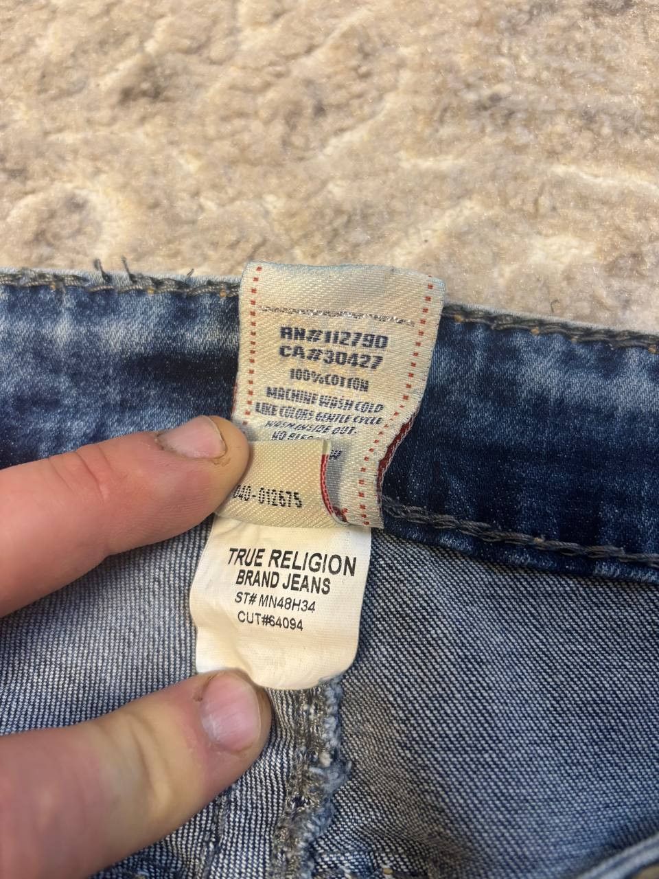 True Religion True Religion Rare Brand Jeans – Made in USA – Men’s 33x34 Size US 33 - 20 Thumbnail