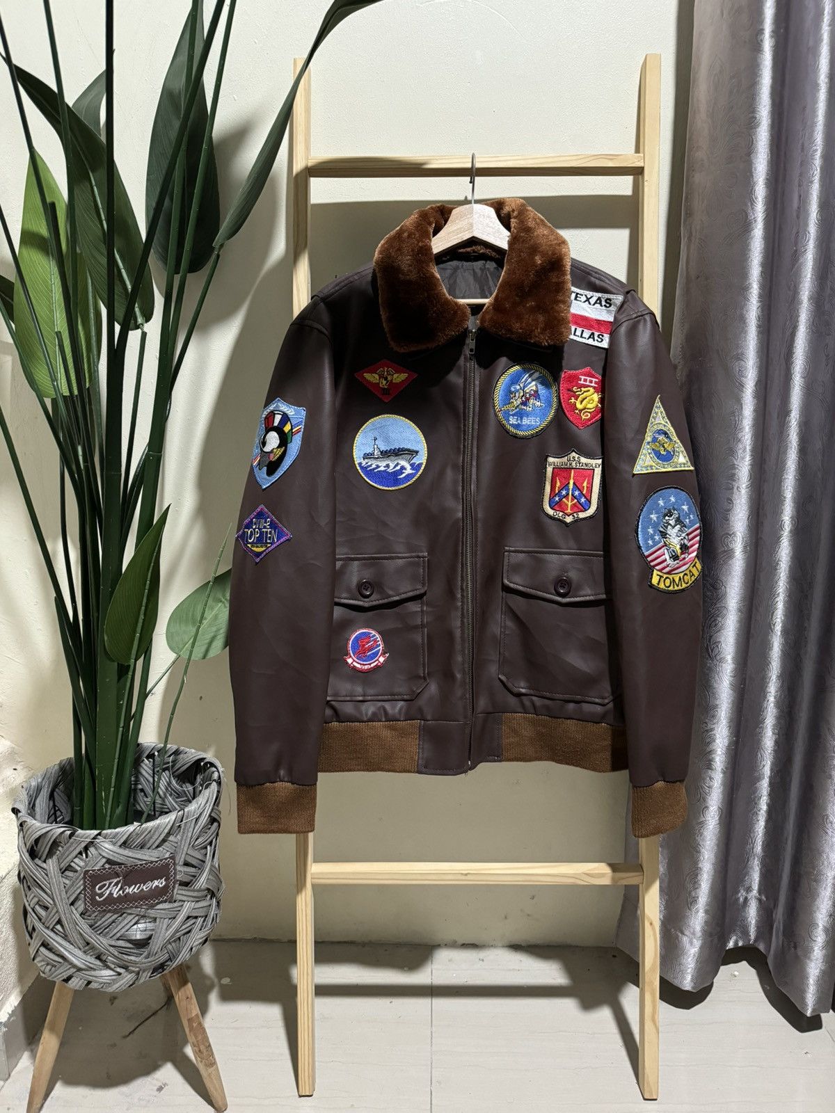 Other Rare ! Bomber Jacket Style Size US M / EU 48-50 / 2 - 1 Thumbnail