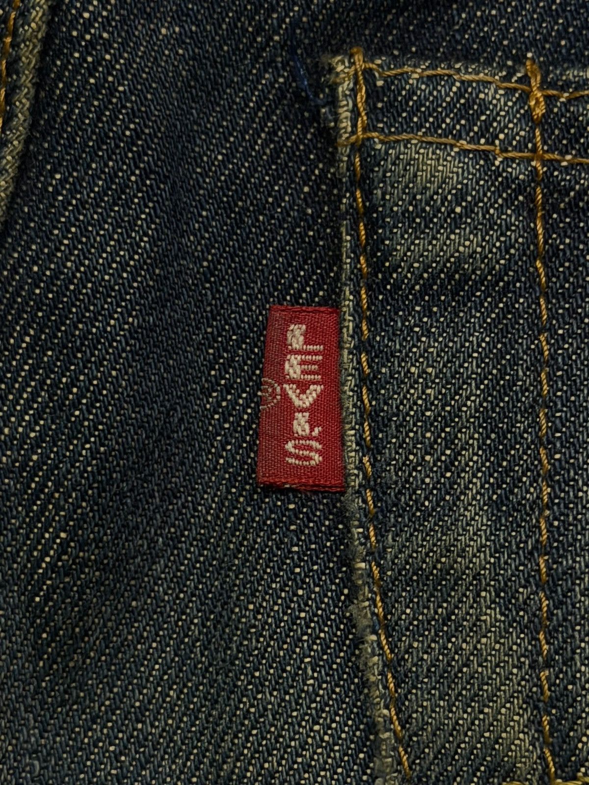 Levi's Vintage Clothing Vintage 90s Levi’s 551Z-XX Big E Talon Selvedge Denim Jeans Size US 30 / EU 46 - 16 Thumbnail