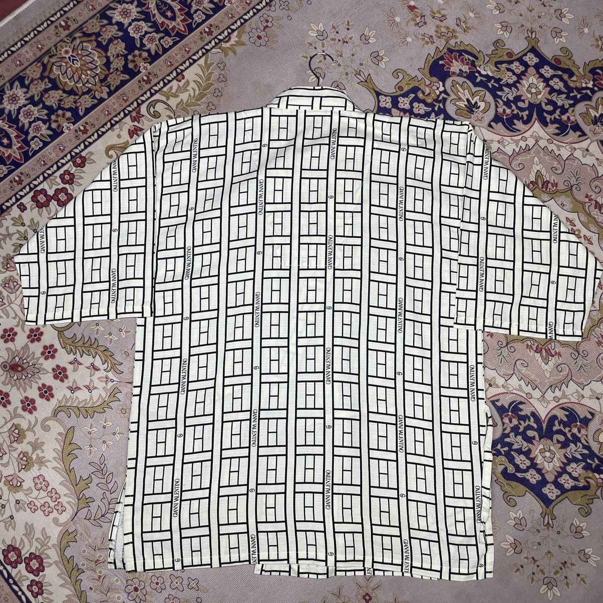 Valentino Rarely! Vintage Gianni Valentino Monogrem Kimono Size US L / EU 52-54 / 3 - 2 Thumbnail