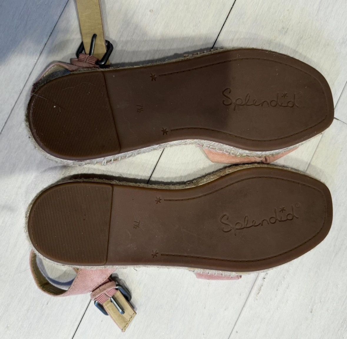 Splendid whicker sandals Size US 7.5 / IT 37.5 - 3 Thumbnail