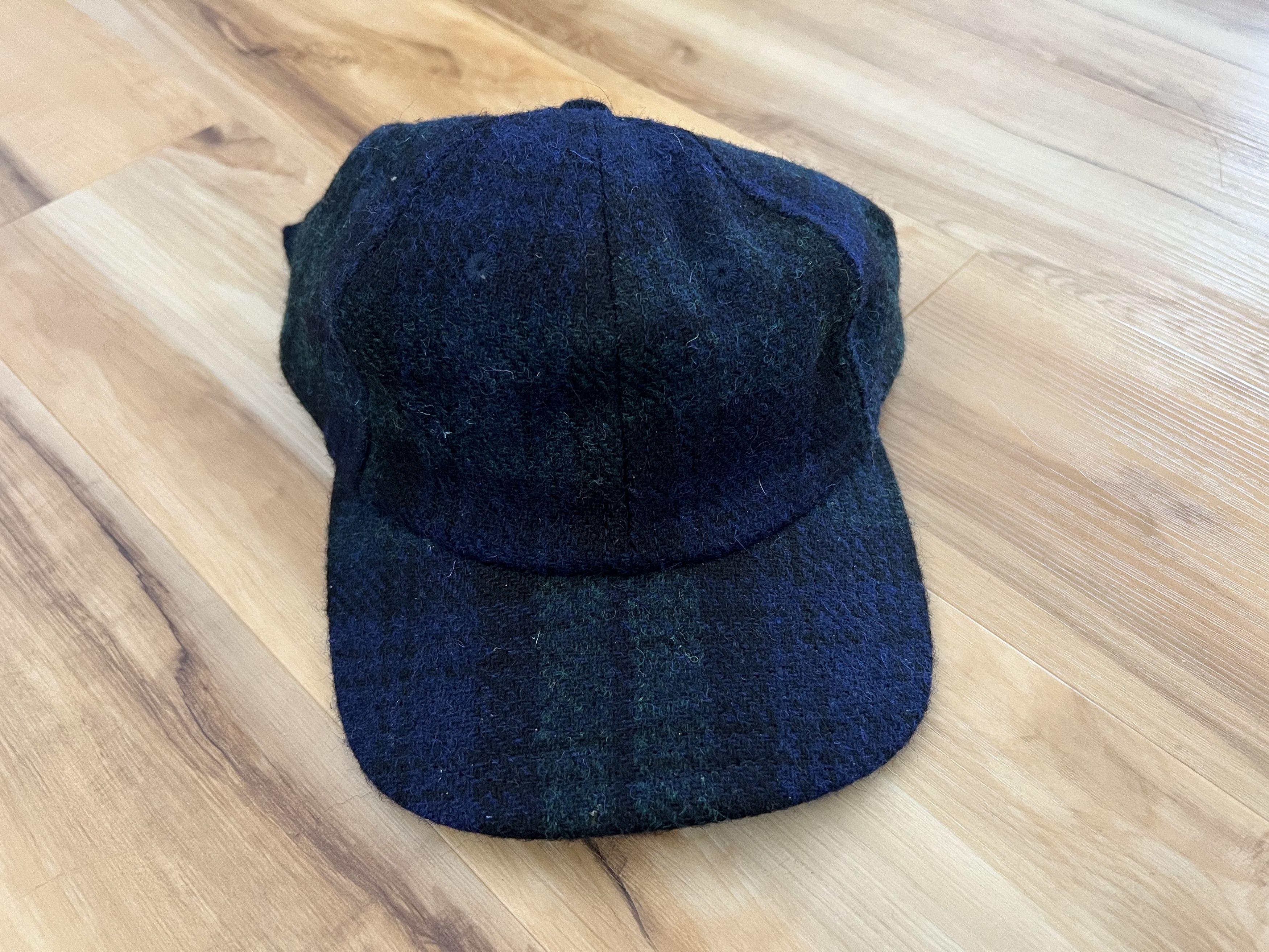 Harris Tweed Lite Year Harris Tweed 6 Panel Plaid Strapback Hat Cap Size ONE SIZE - 1 Thumbnail