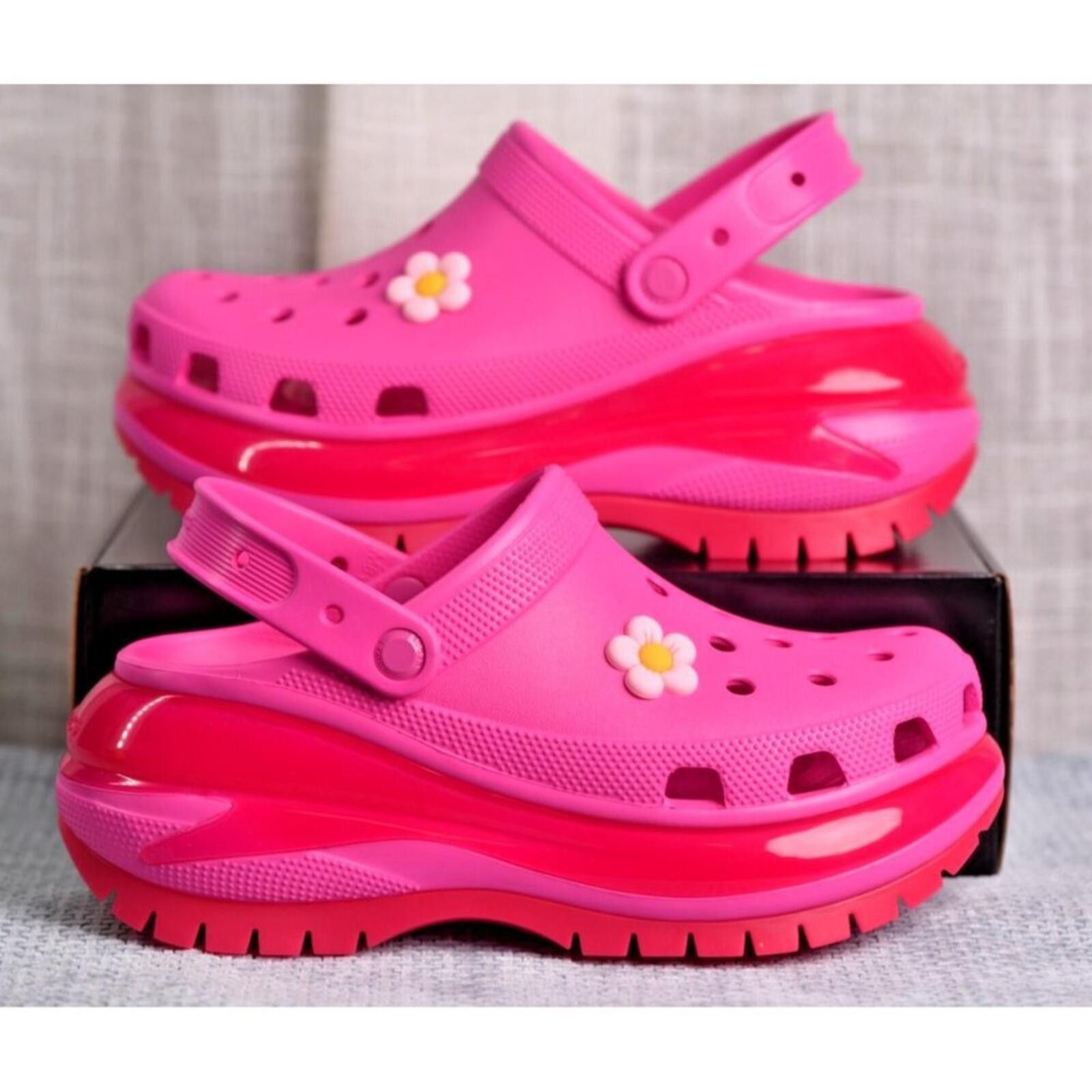 Crocs Crocs Mega Crush Clog Unisex NWT | Color: Juice | 9826367 Size US 10 / IT 40 - 1 Thumbnail