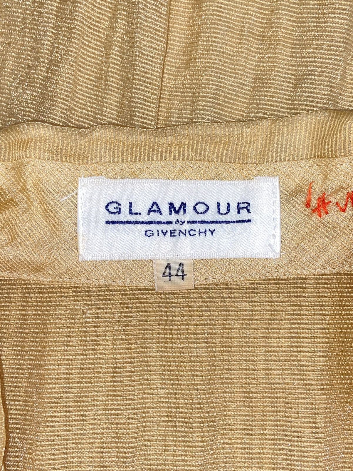 Givenchy GLAMOUR GIVENCHY Gold Mesh Shirt Size US XS / EU 42 / 0 - 11 Thumbnail