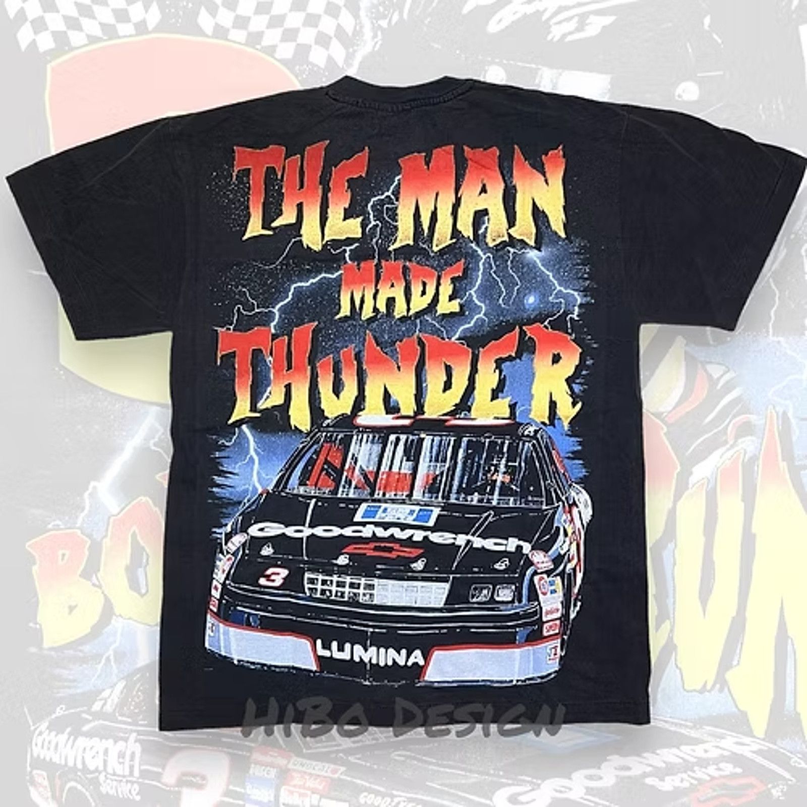 Backbone Bootleg Tees Dale Earnhardt NASCAR Racing Goodwrench Size US XL / EU 56 / 4 - 2 Thumbnail