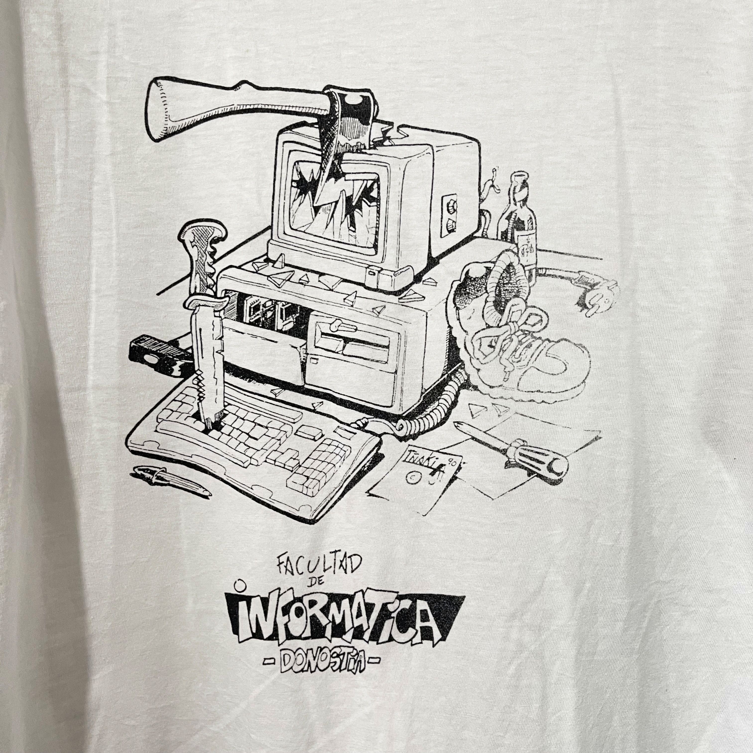 Vintage Vintage Computer Humor T-Shirt Size US L / EU 52-54 / 3 - 2 Thumbnail