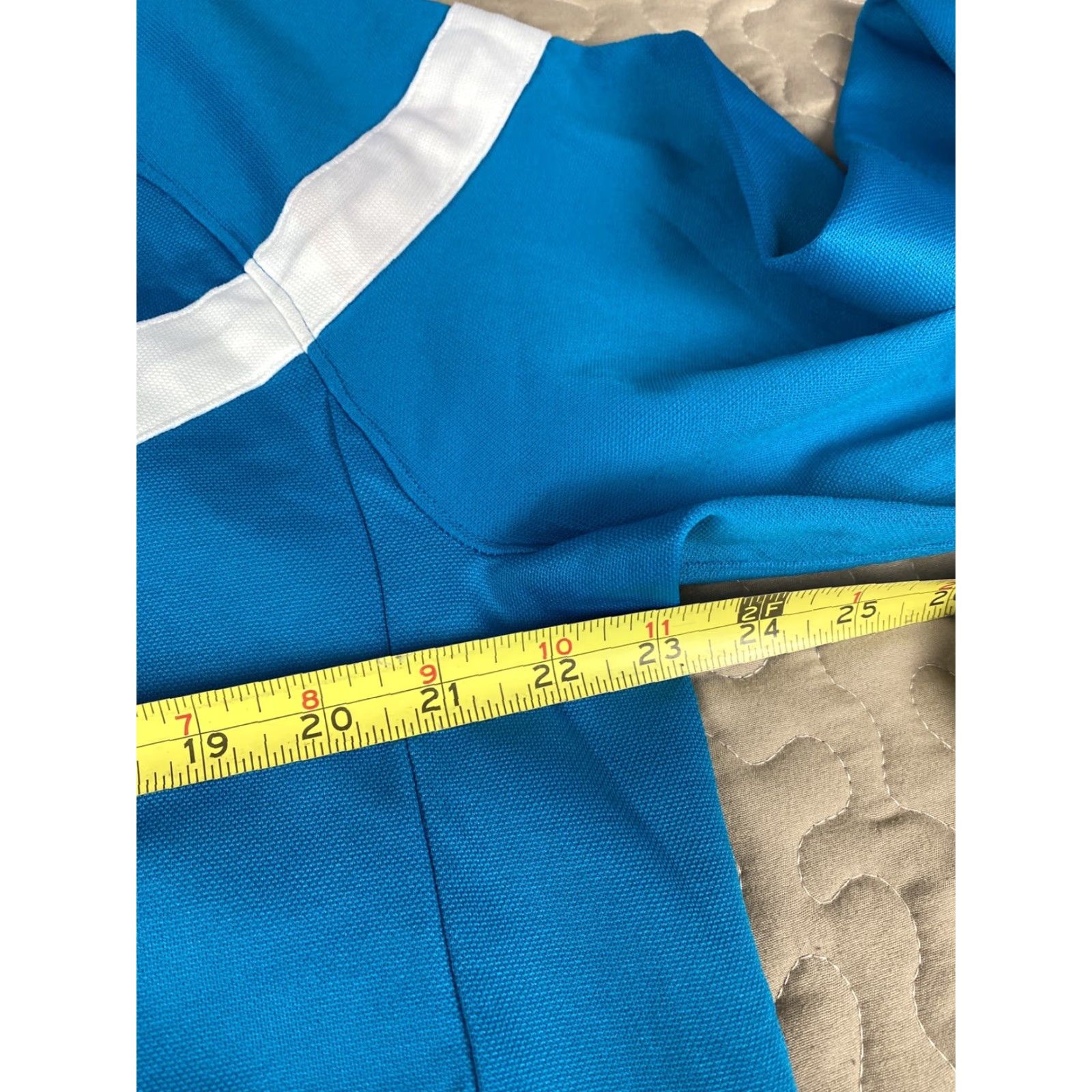 Nike VINTAGE Nike Air Track Jacket Aqua Teal Mens L Turquoise Bomber Windbreaker Size US L / EU 52-54 / 3 - 7 Thumbnail