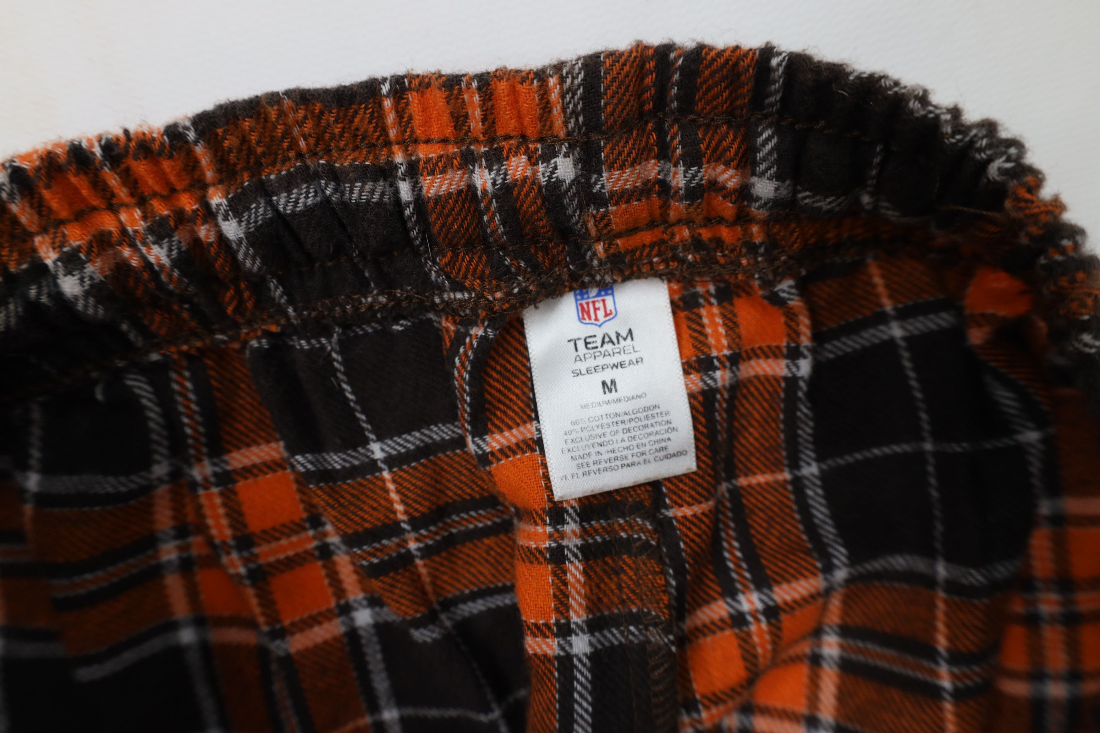 Vintage Vintage Y2K NFL Cleveland Browns Football Flannel Pants Size US 34 / EU 50 - 7 Thumbnail