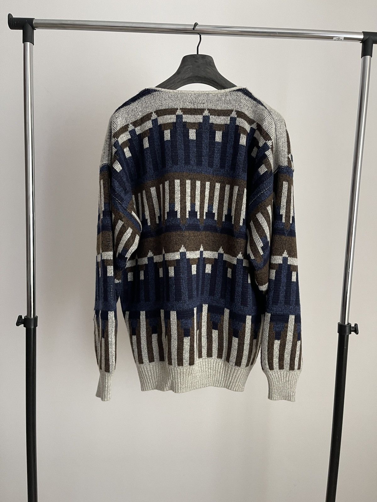 Vintage Jean jacques benson Italy designer vintage sweater cardigan Size US XL / EU 56 / 4 - 5 Thumbnail