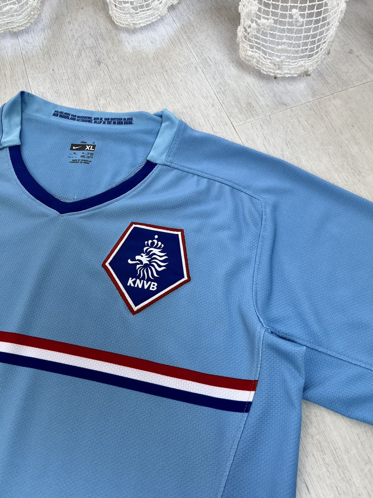 Nike Vintage Nike 2008 Holland Netherlands Soccer Jersey Home Y2K Size US S / EU 44-46 / 1 - 7 Thumbnail
