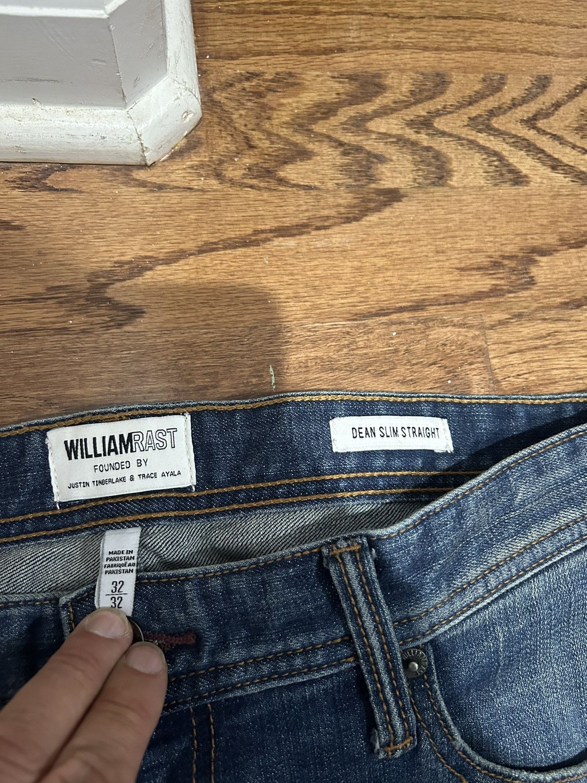 William Rast William Rast Embroidered Jeans Size US 32 / EU 48 - 5 Thumbnail