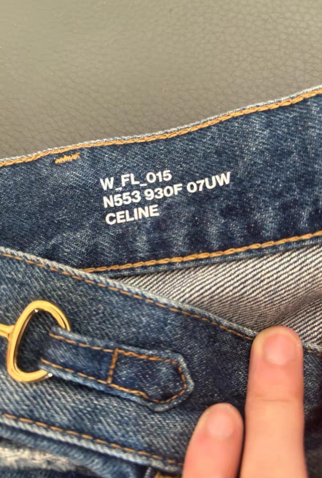 Celine Celine 2021SS Flares Union Washed Blue Flare Jeans Size US 29 - 5 Thumbnail