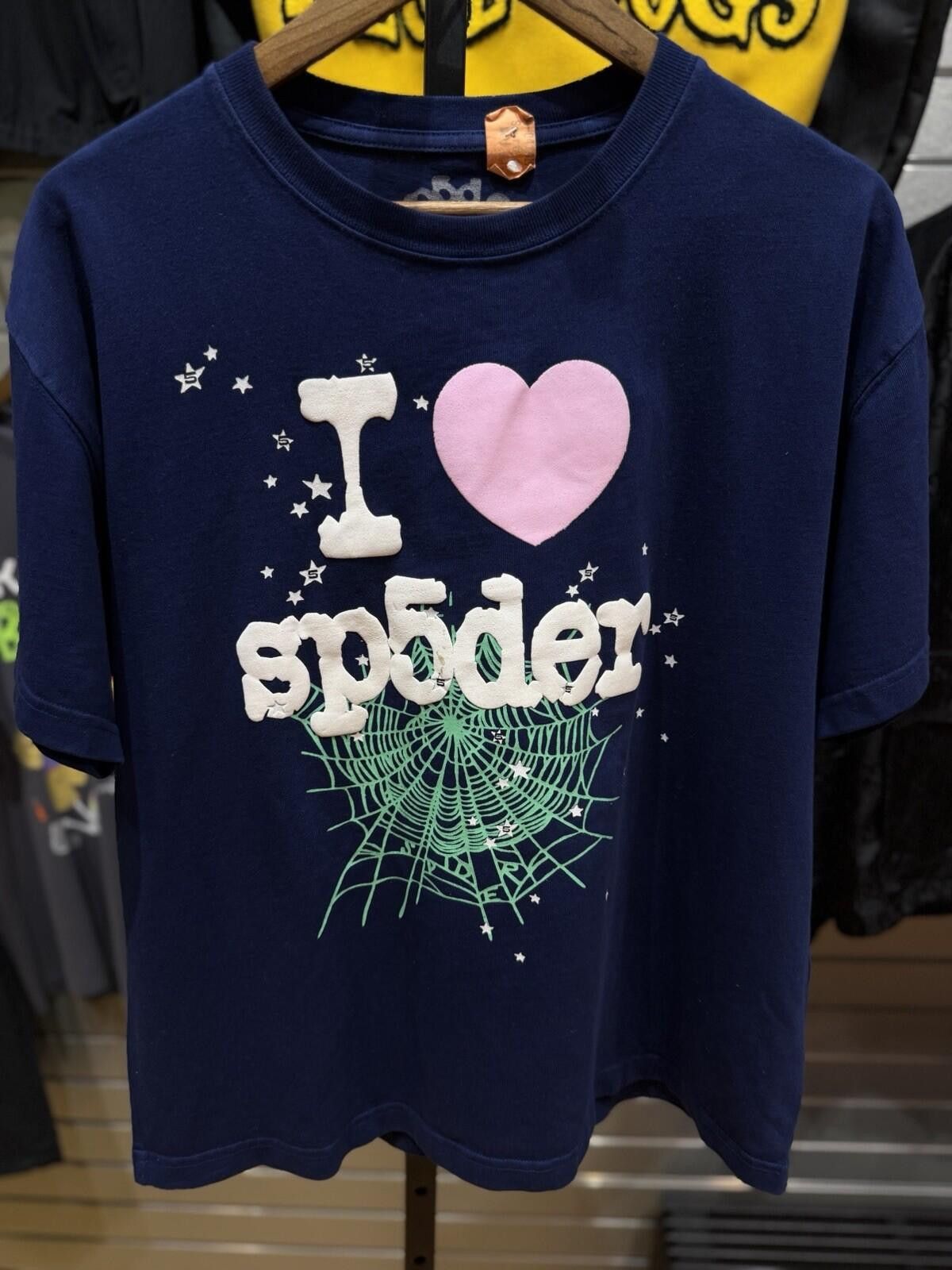 Other Sp5der OG Web V2 Tee Heart 100% Authentic Blue Size (S) Size US S / EU 44-46 / 1 - 1 Thumbnail