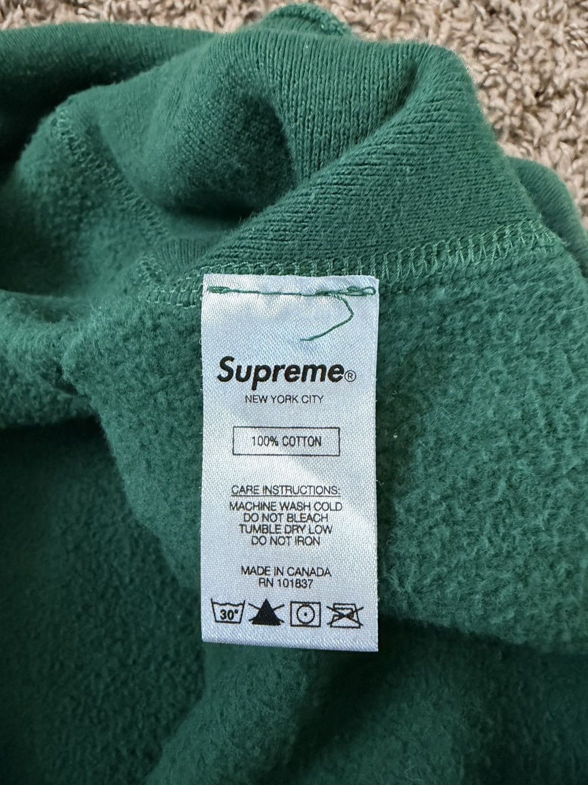 Supreme supreme box logo crewneck fw18 Size US M / EU 48-50 / 2 - 6 Thumbnail