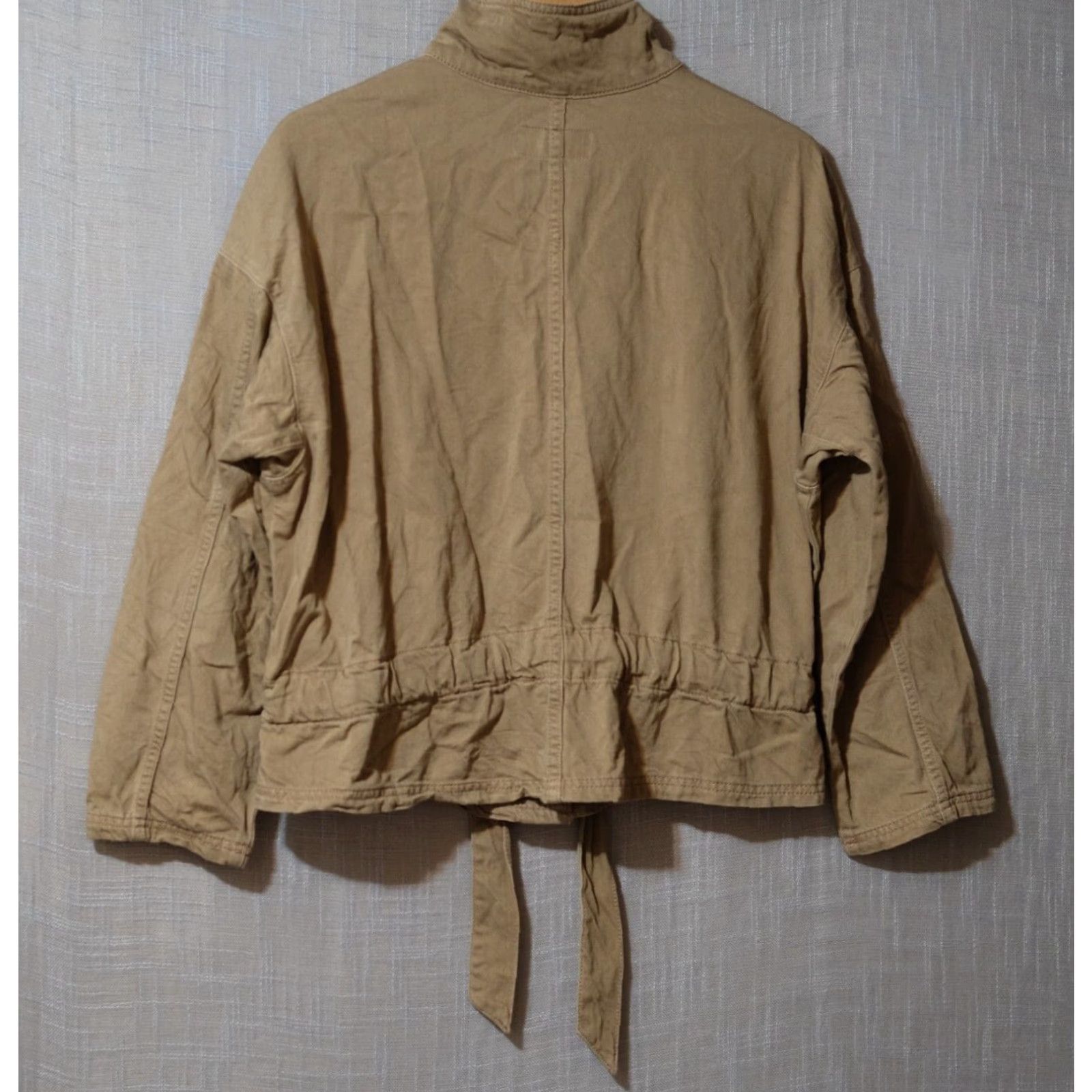 Vintage EUC Time and Tru Snap Front Long Sleeve Utility Jacket Tan Women's L Jacket Casual Womens Time and Tru Size L / US 10 / IT 46 - 5 Thumbnail