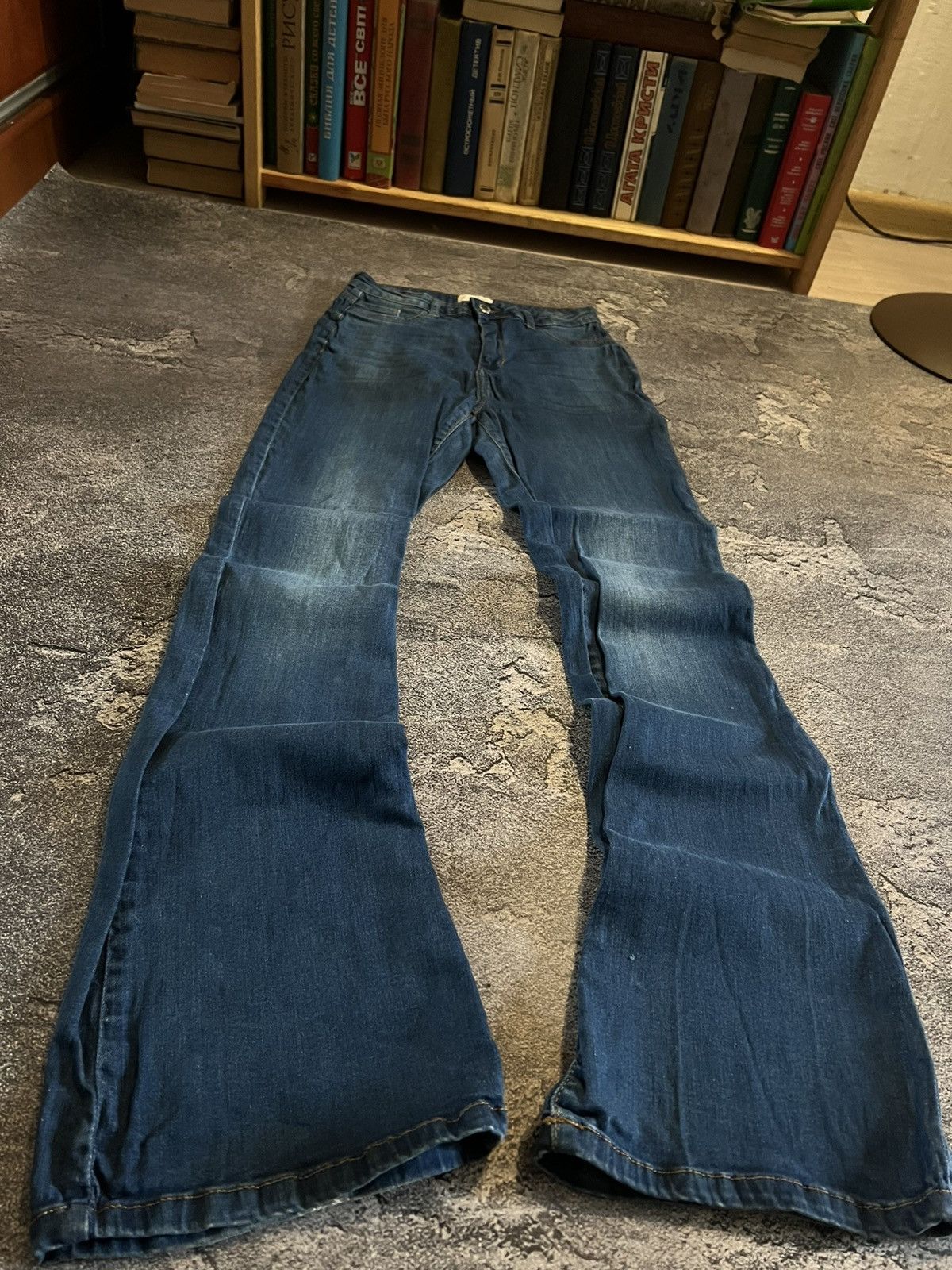 Vintage CRAZY Vintage Flared Underground Y2K Archive Drip Avan 90s Size US 30 / EU 46 - 1 Thumbnail