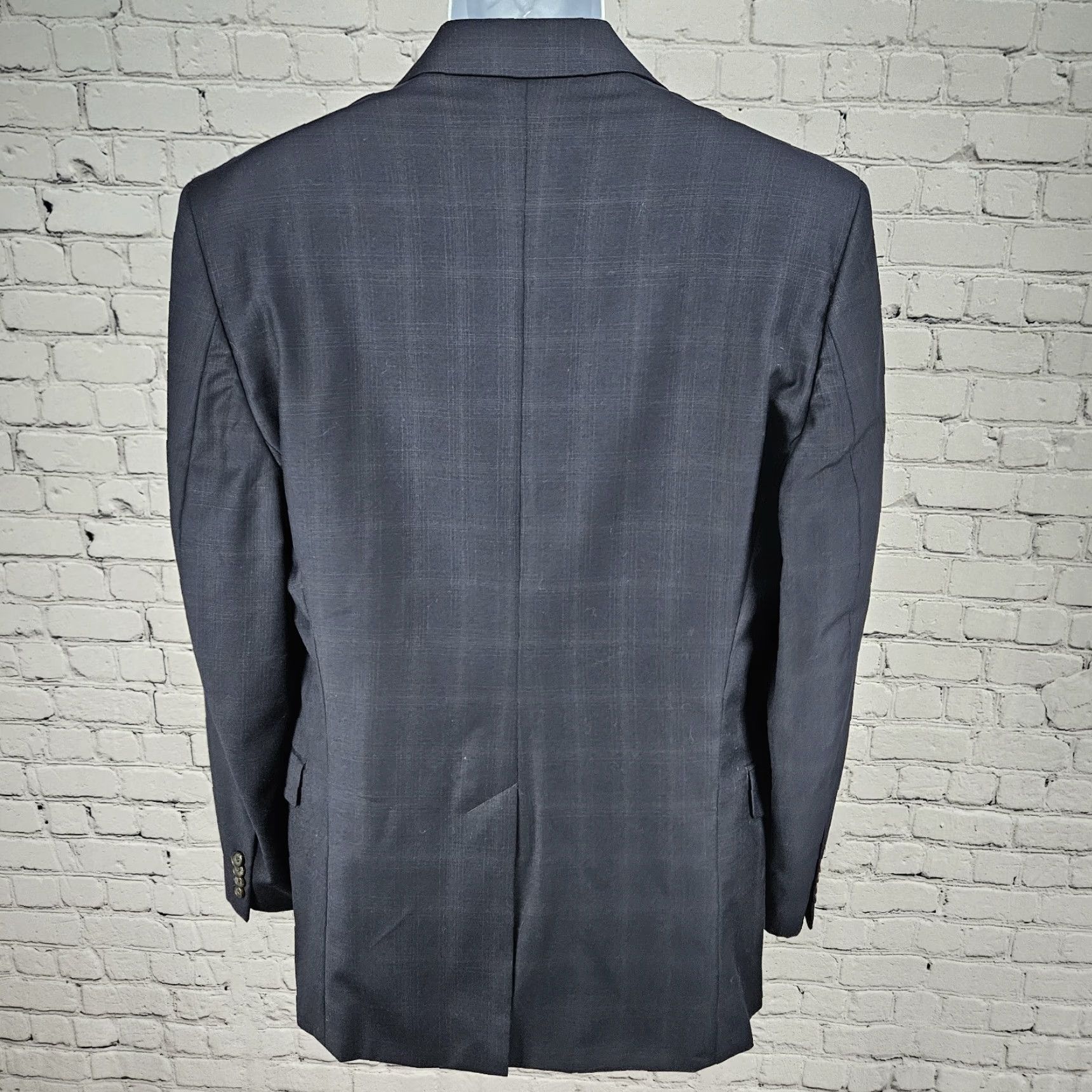 Ralph Lauren Ralph Lauren Sport Coat Navy 100% Wool 2 Button Notch Blazer 44R Men Single-Breasted Size 44R - 2 Thumbnail