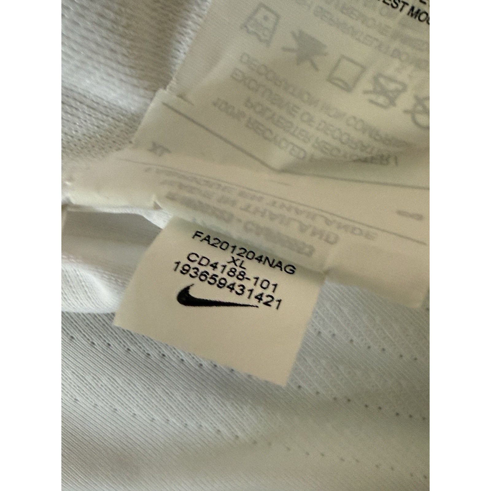 Nike Nike PSG Paris Saint-Germain Vaporknit Away 20/21 Size XL Size US XL / EU 56 / 4 - 5 Thumbnail
